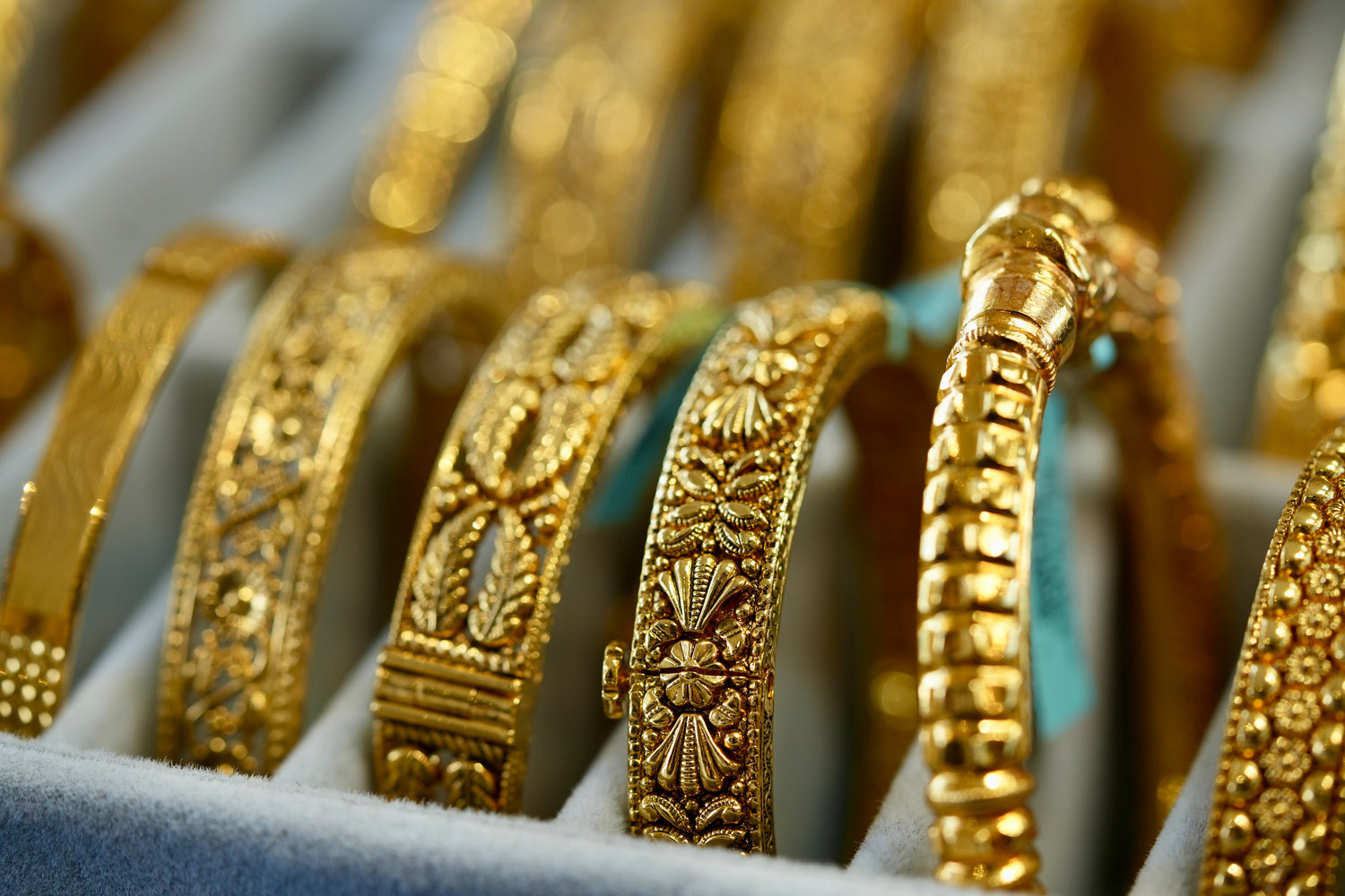 GOLD PLATED BANGLES