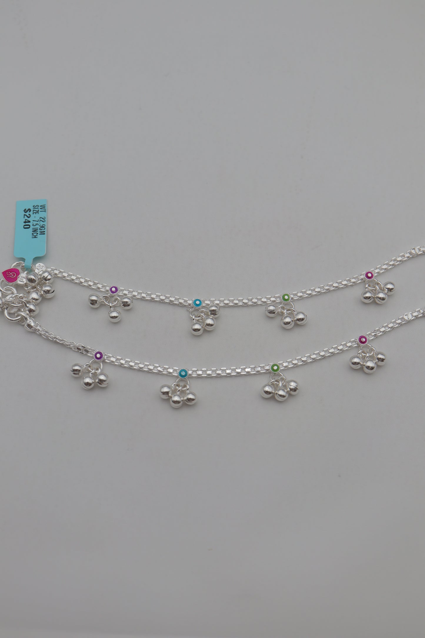 BABY ANKLETS 7.5 INCH BA066
