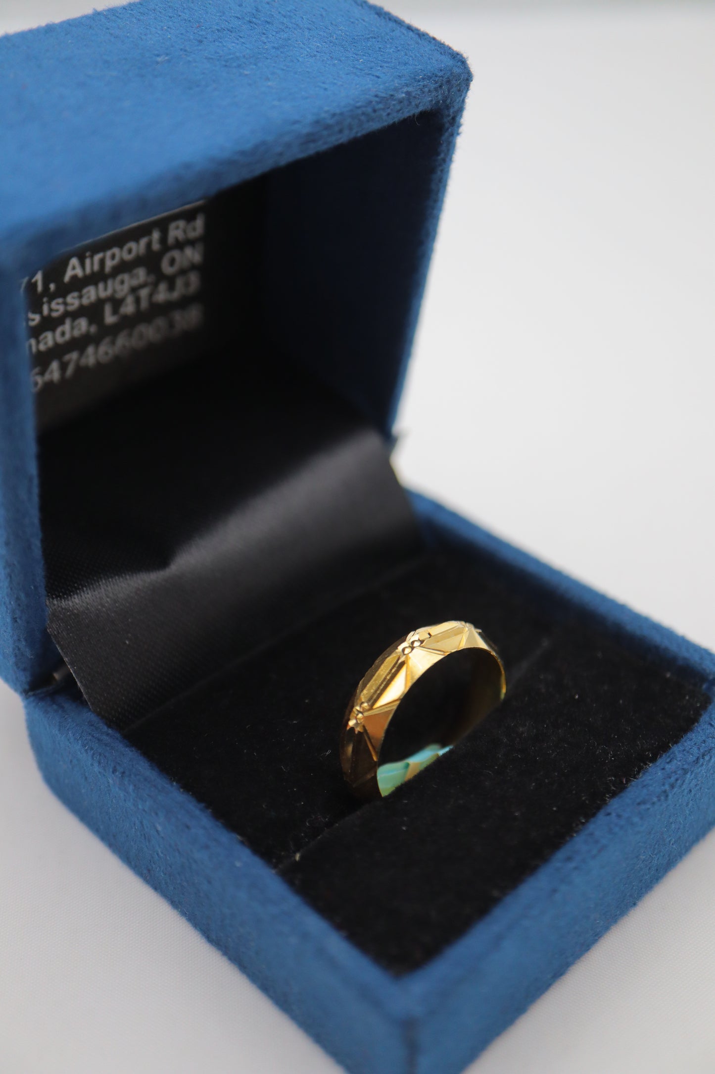GOLD PLATED BAND SIZE 10 GPI094