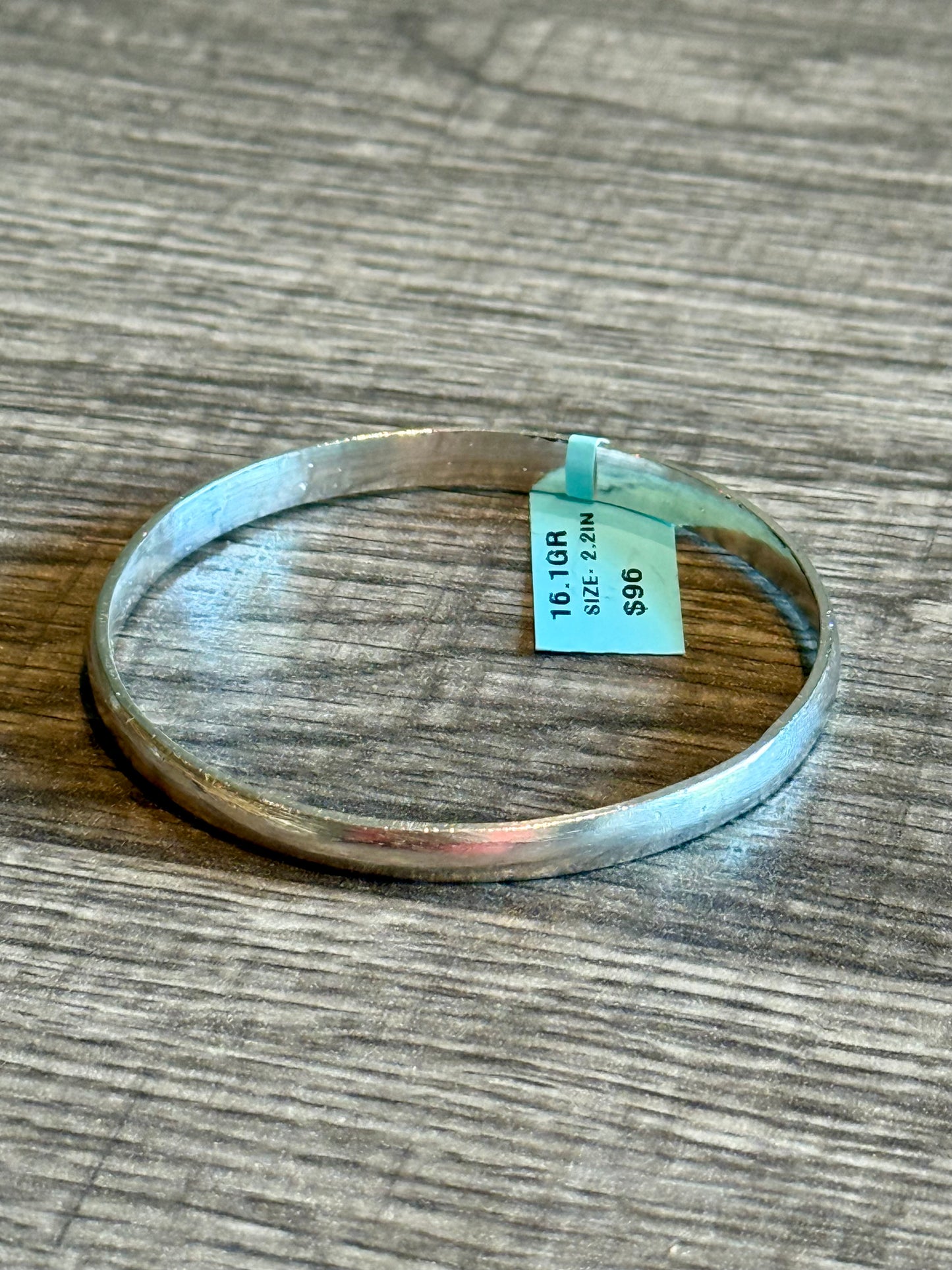PURE SILVER PLAIN KADDA PK057