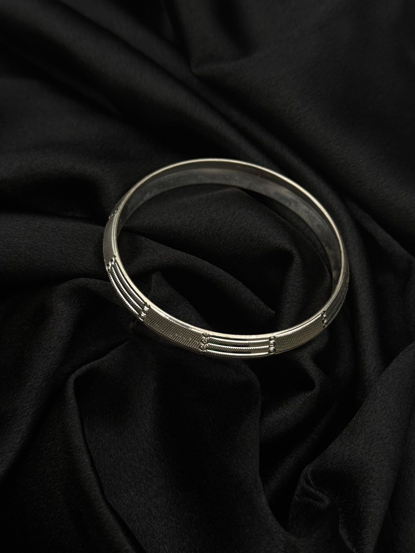 MENS SILVER KADDA SIZE 2.3 MK004