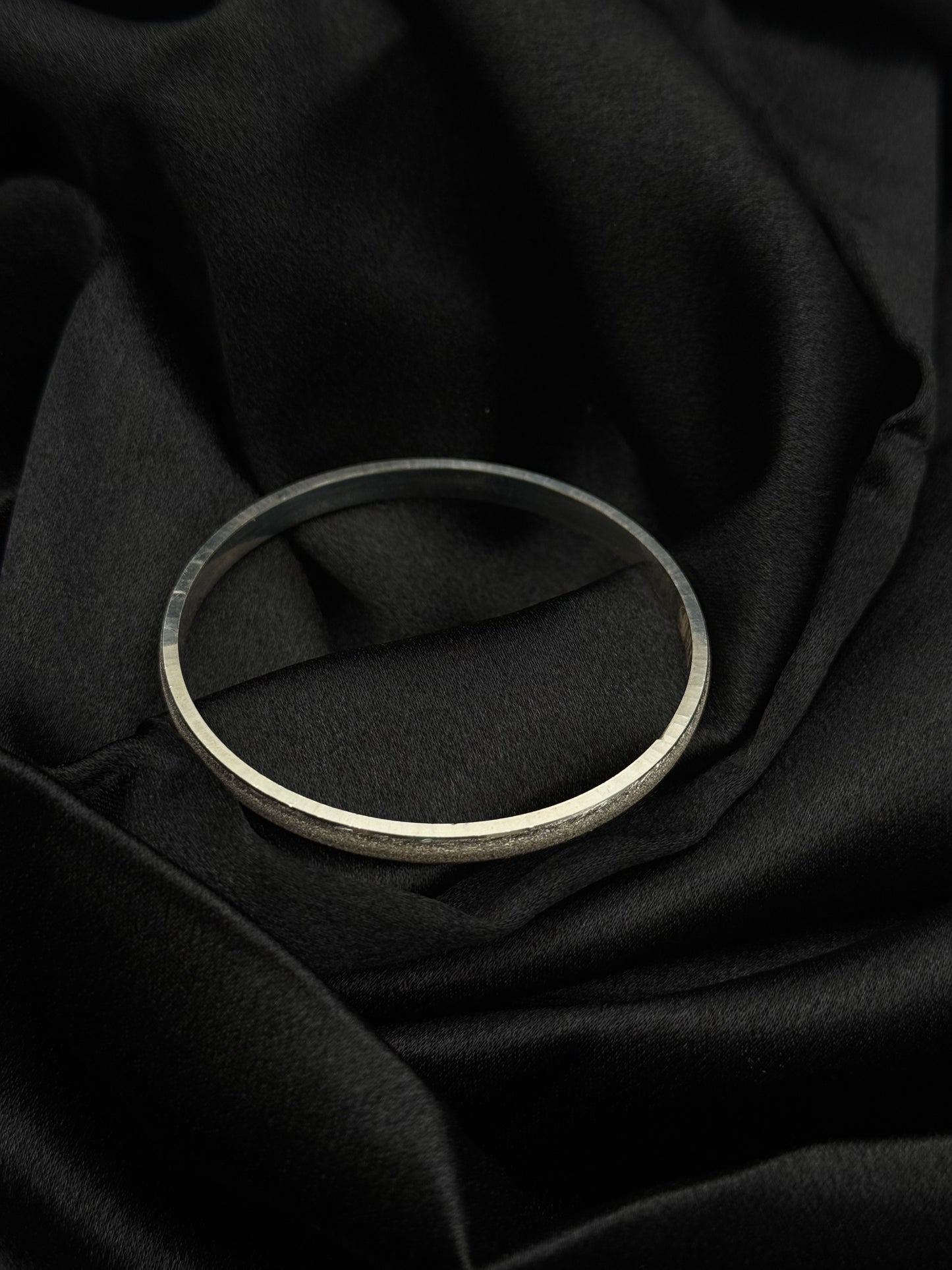 MENS SILVER KADDA SIZE 2.3 MK008