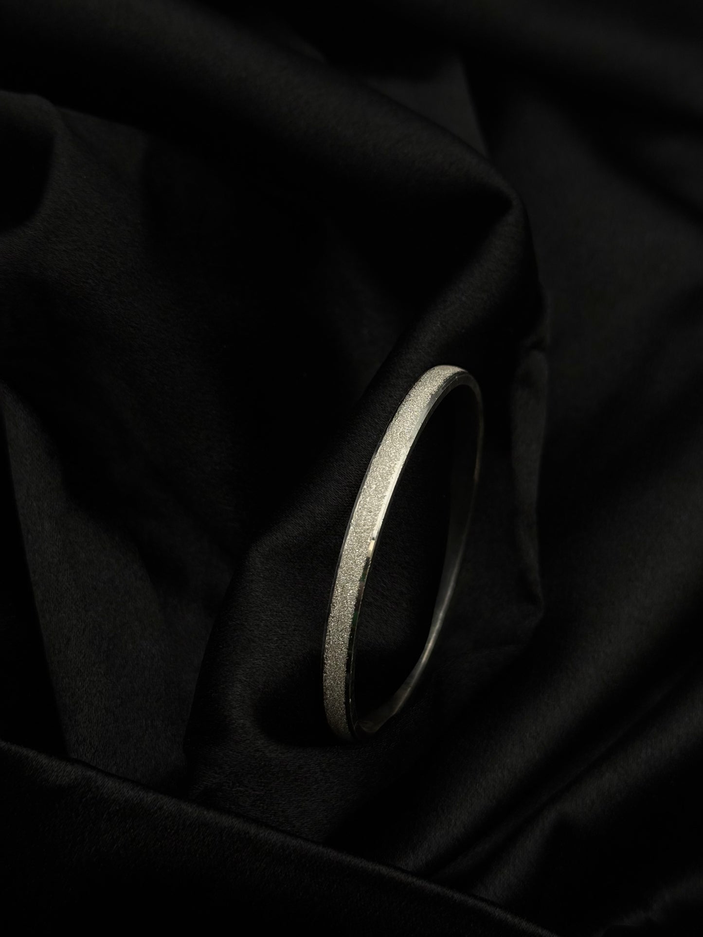 MENS SILVER KADDA SIZE 2.3 MK008