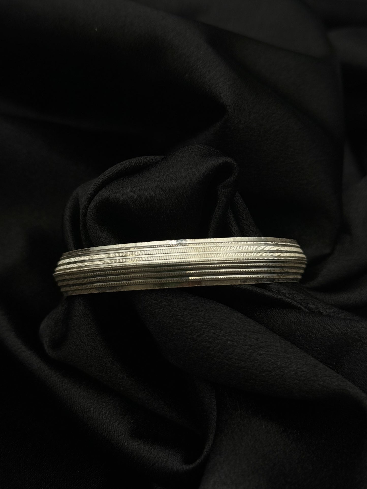 MENS SILVER KADDA SIZE 2.4 MK012