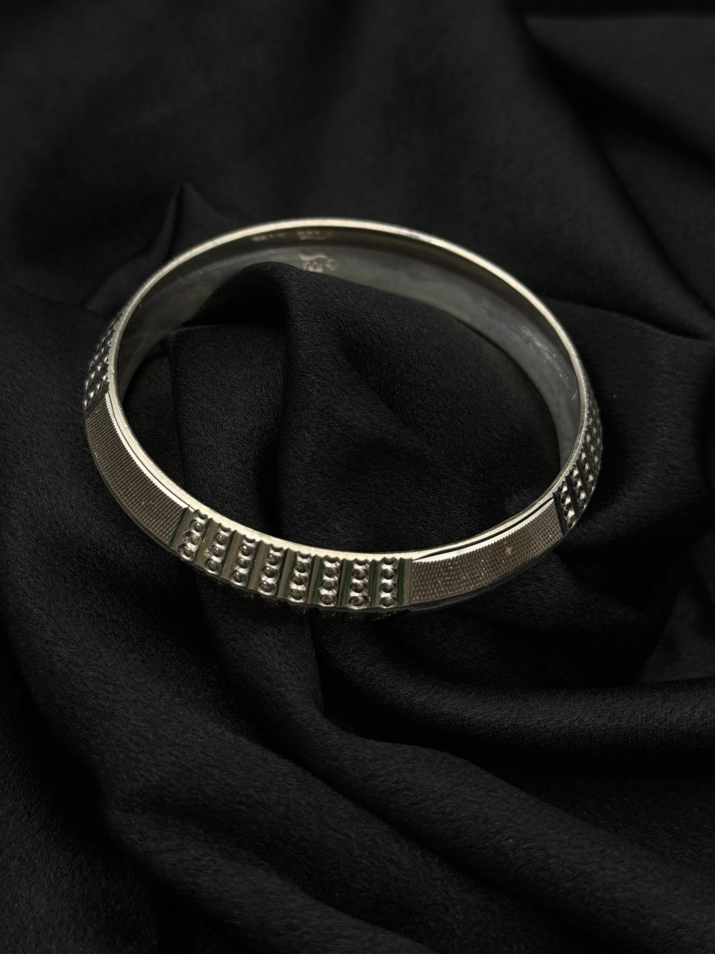 MENS SILVER KADDA SIZE 2.4 MK013