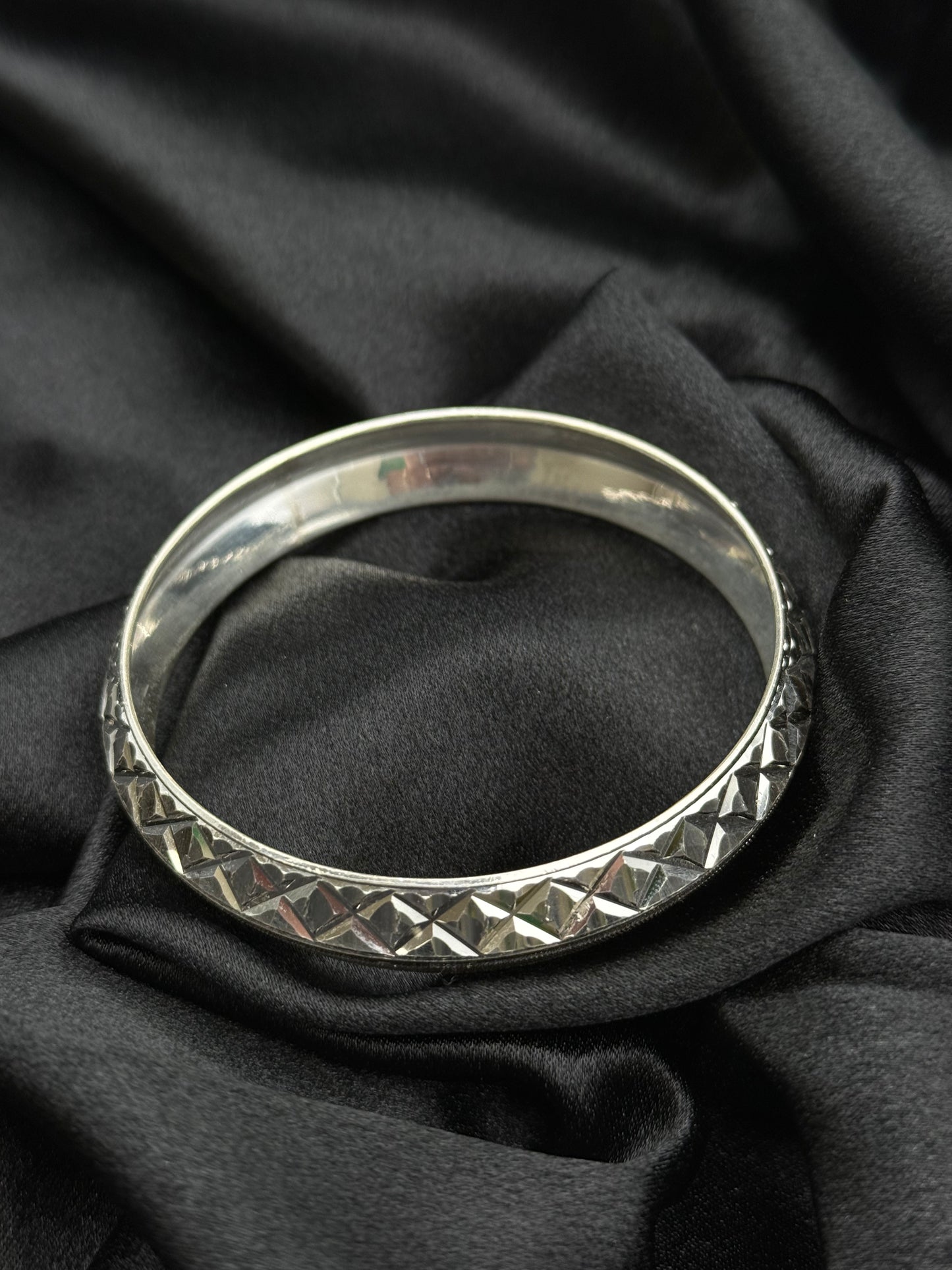 MENS SILVER KADDA SIZE 2.5 MK021