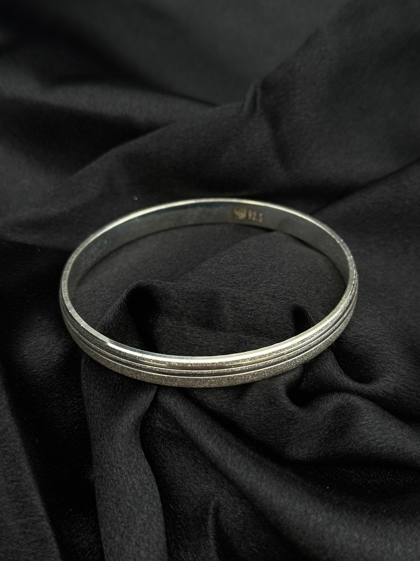 MENS SILVER KADDA SIZE 2.5 MK025