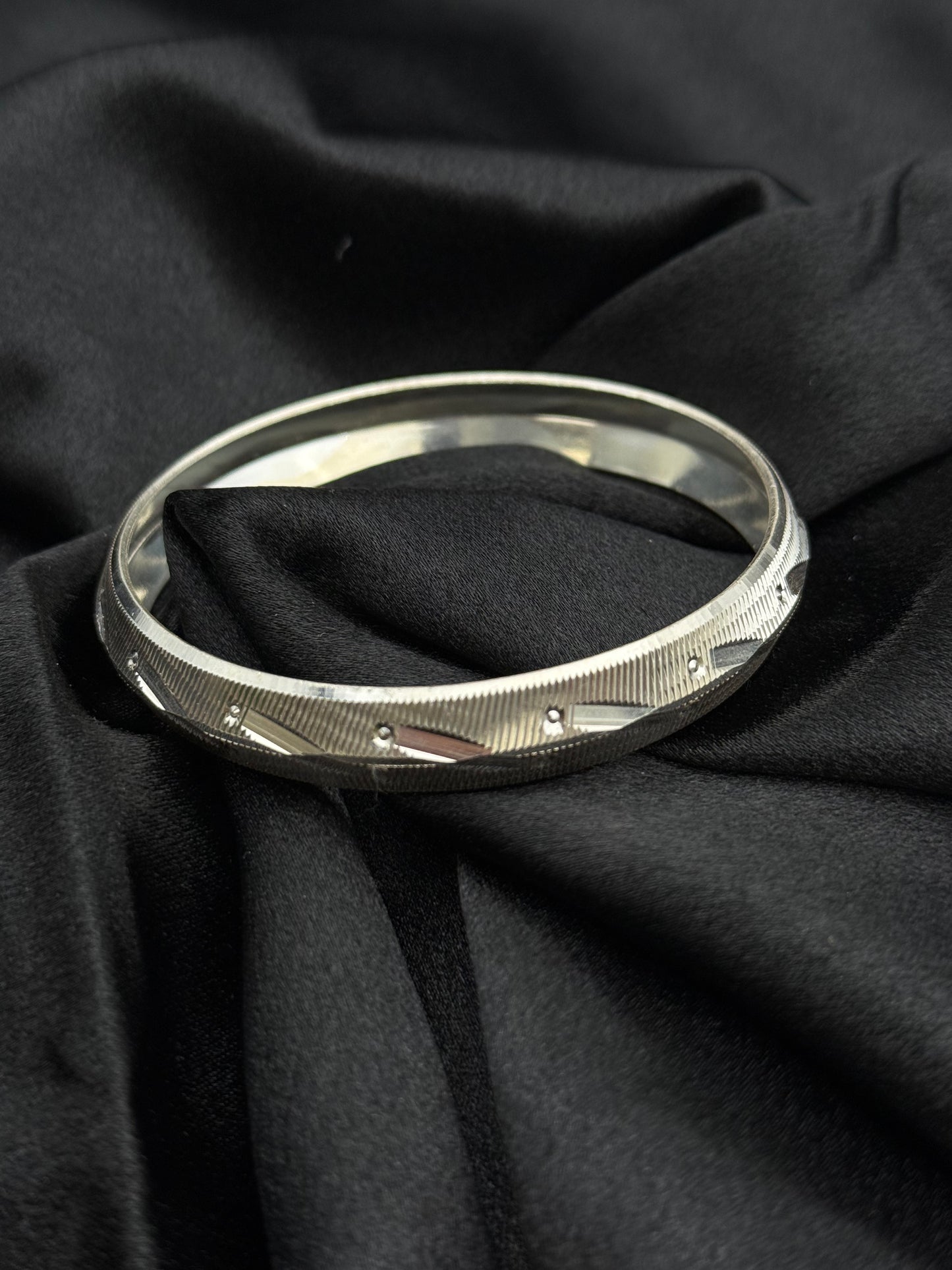 MENS SILVER KADDA SIZE 2.5 MK026