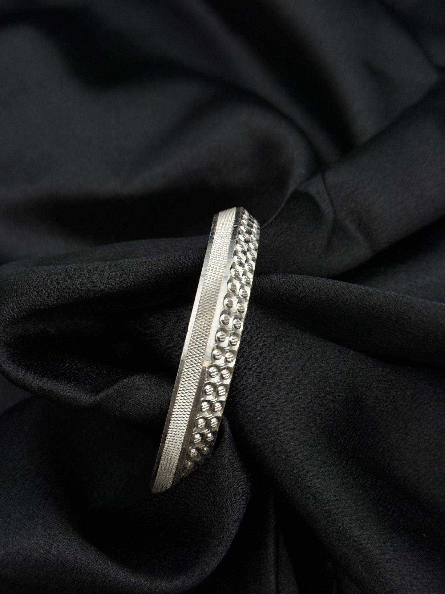 MENS SILVER KADDA SIZE 2.5 MK027