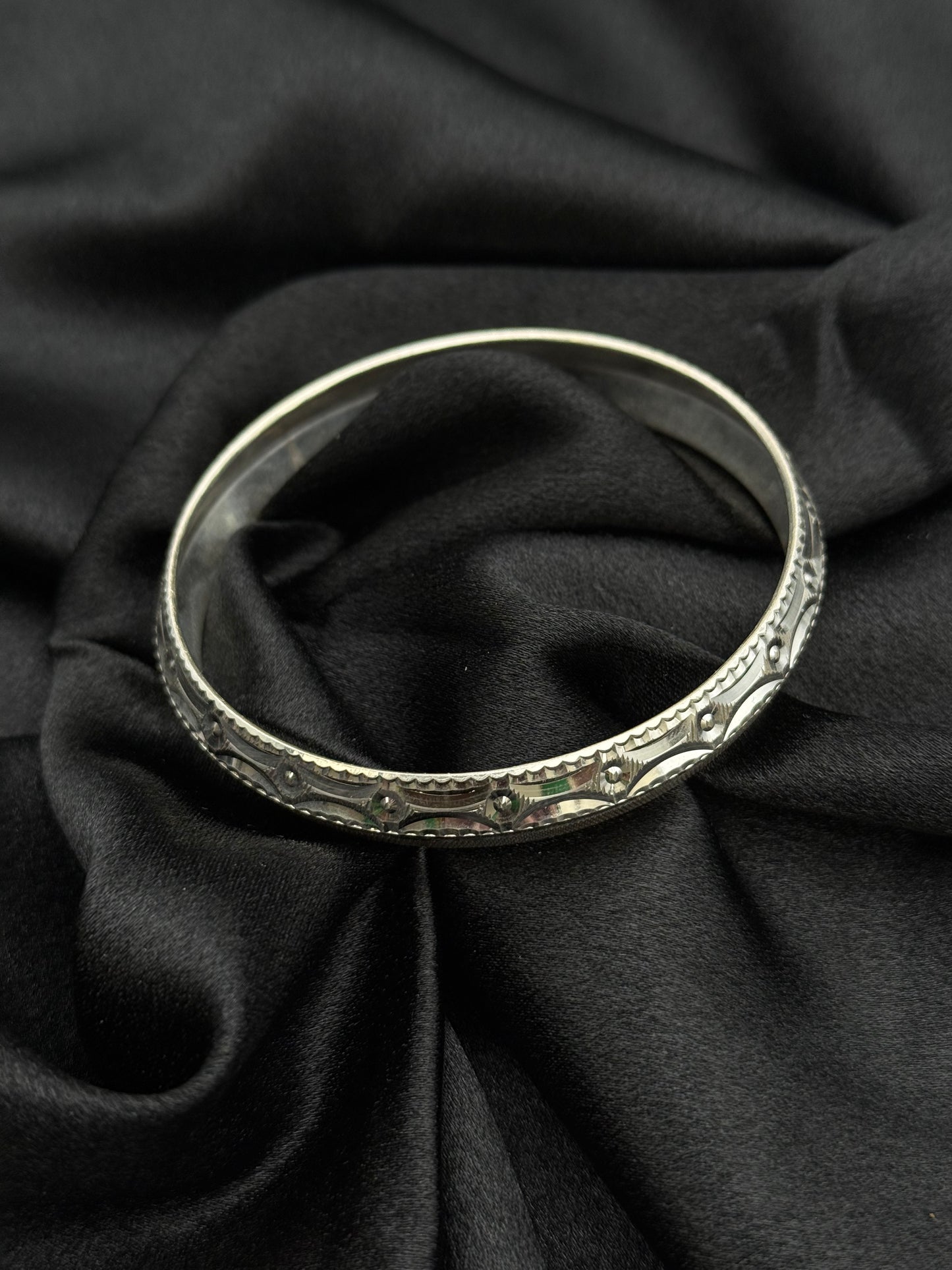 MENS SILVER KADDA SIZE 2.5 MK028