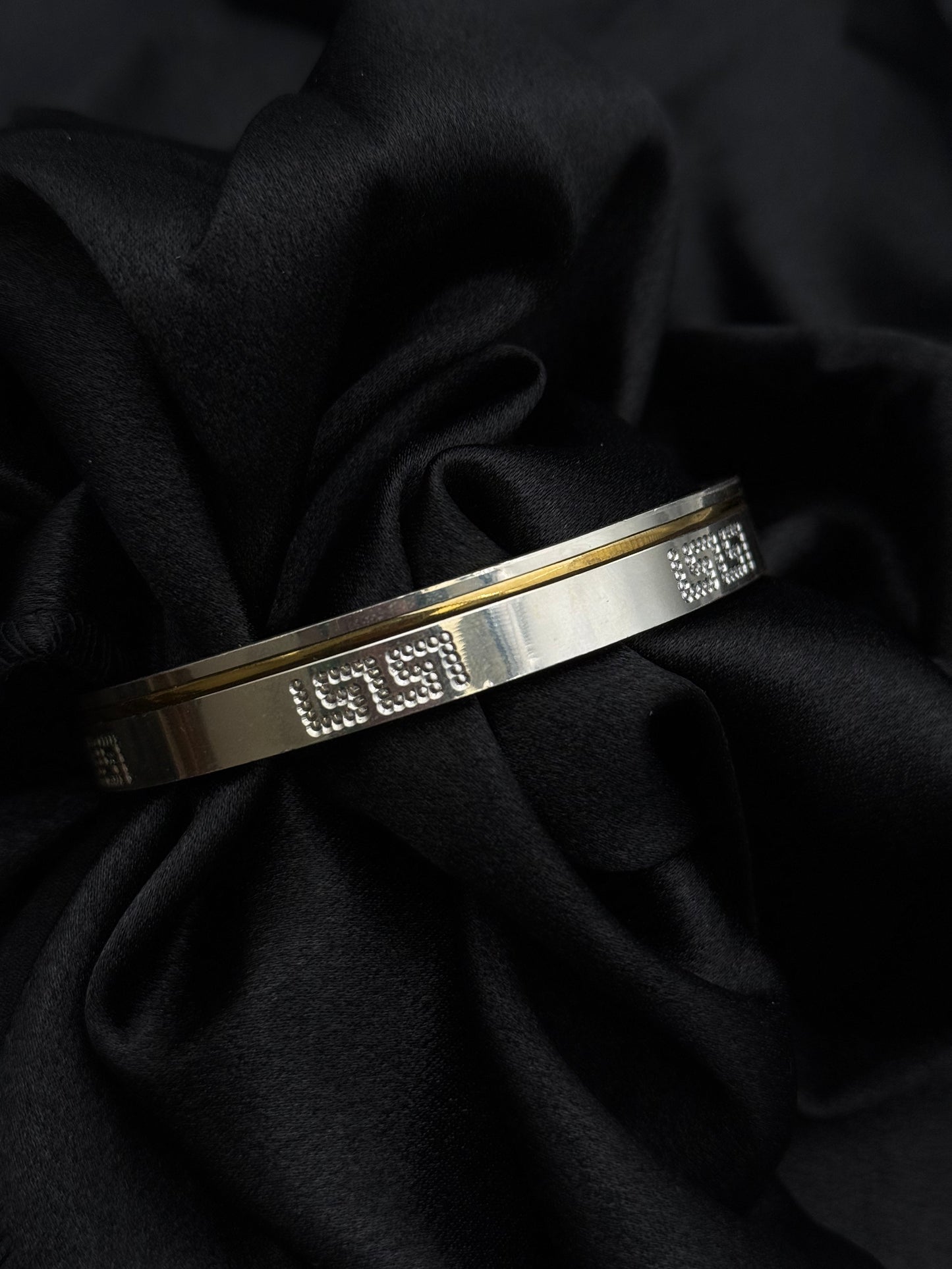 MENS SILVER KADDA SIZE 2.7 MK031