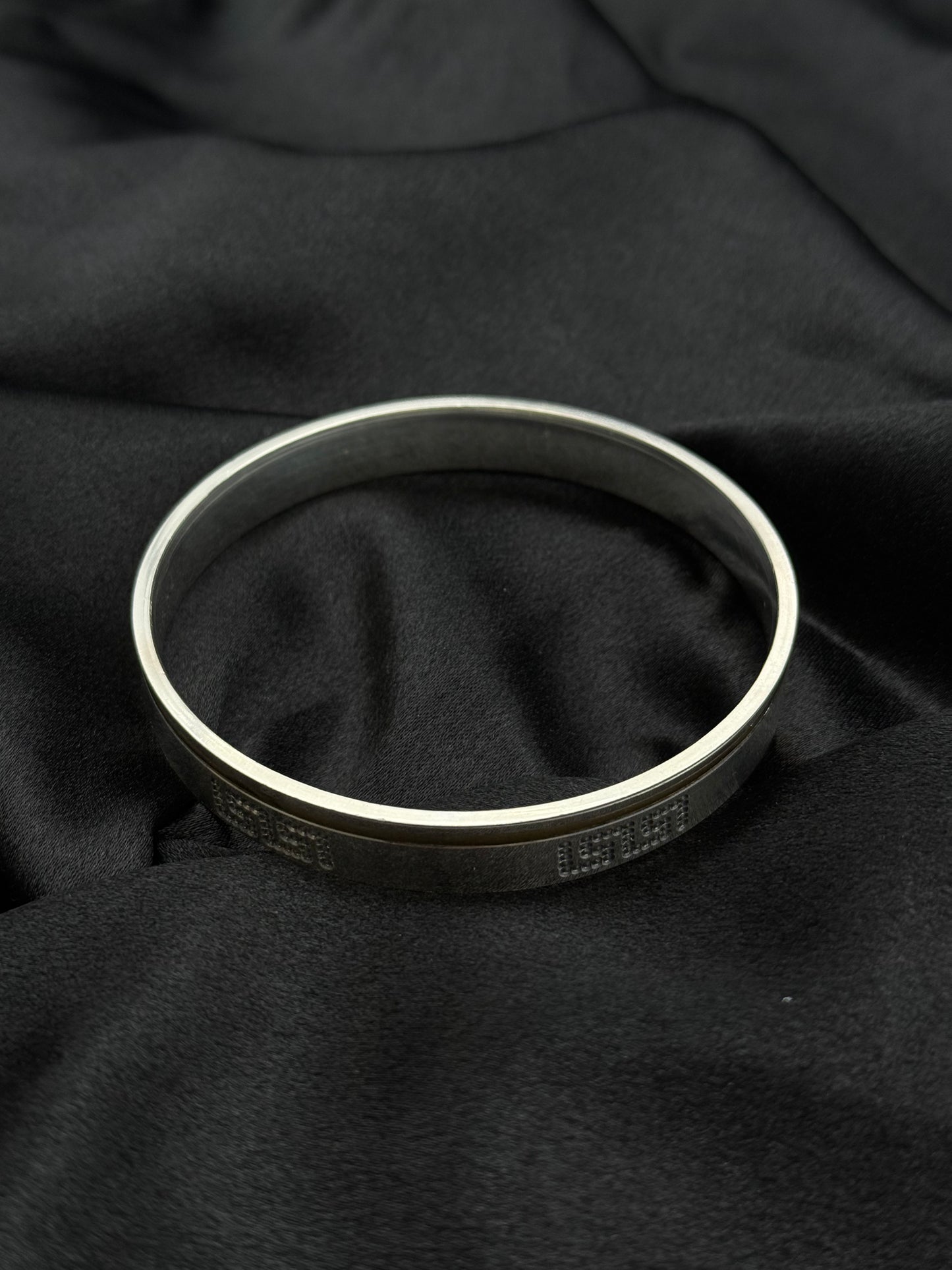 MENS SILVER KADDA SIZE 2.7 MK031
