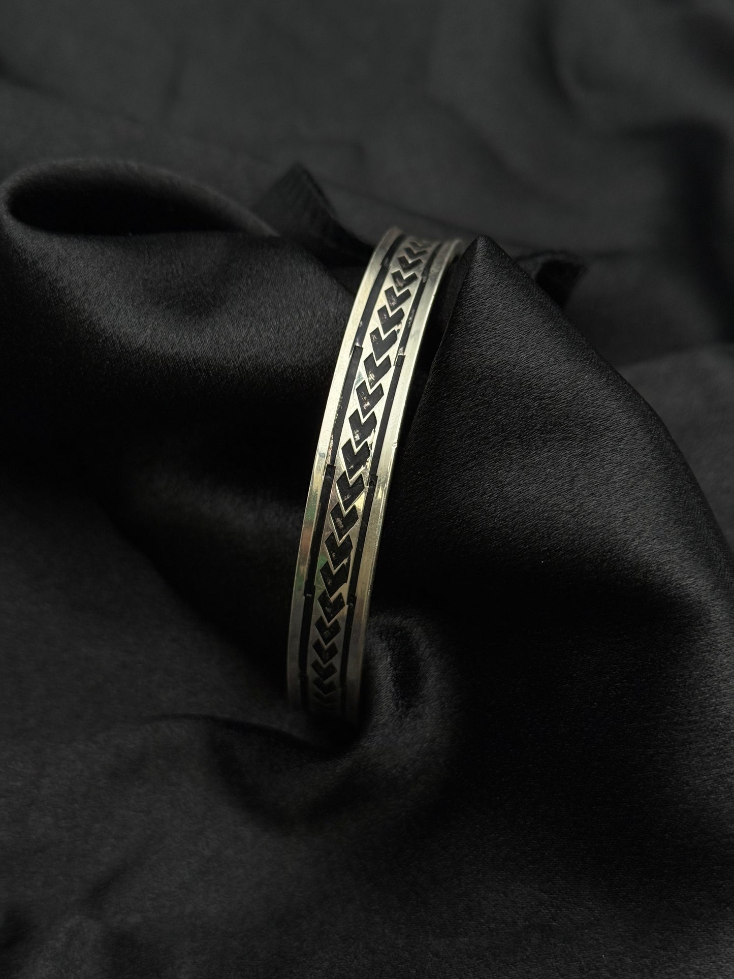MENS SILVER KADDA SIZE 2.7 MK036