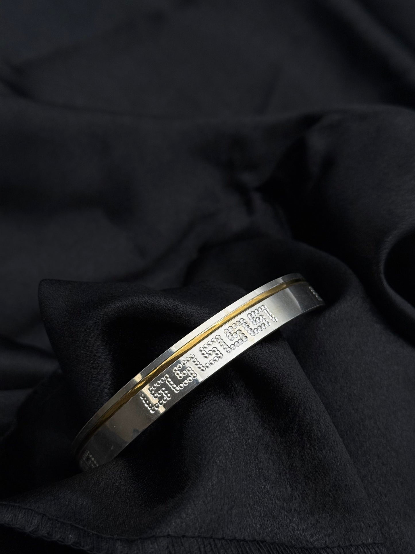 MENS SILVER KADDA SIZE 3 MK040