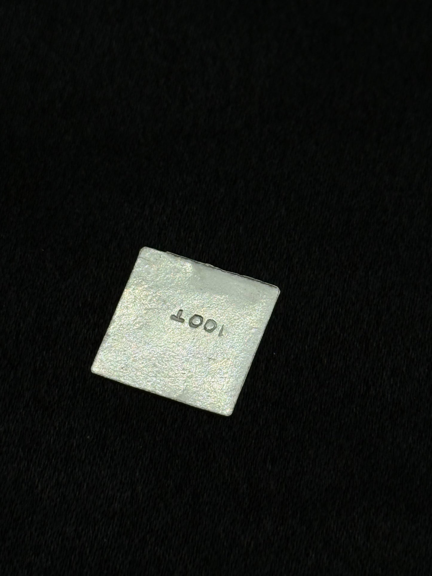 SQUARE PIECE PURE SILVER PI001-PI008