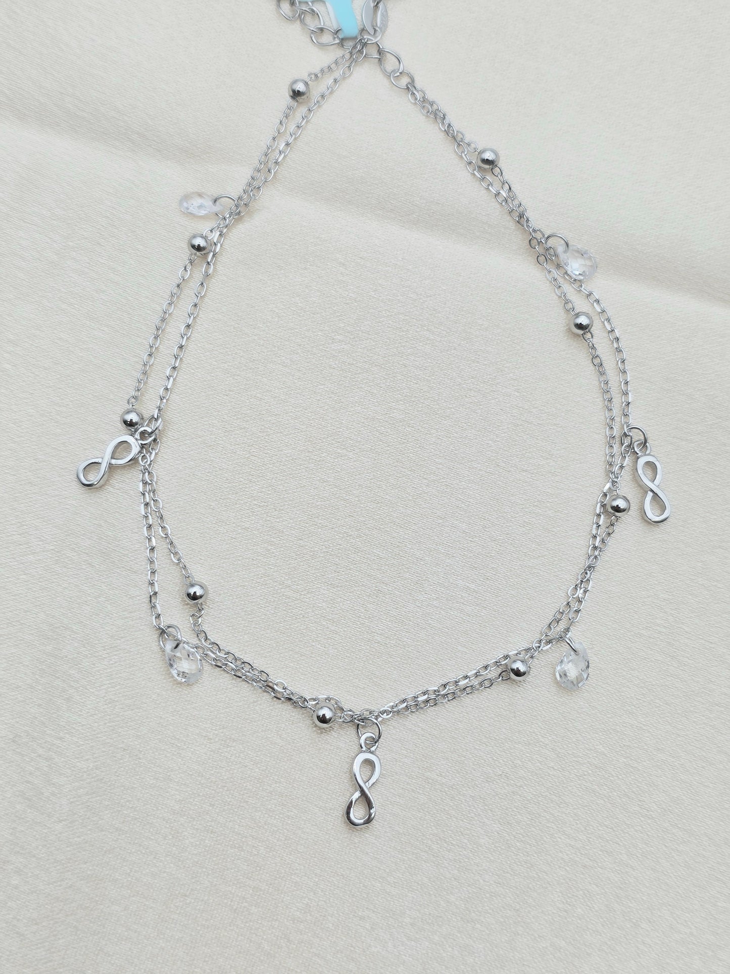 ITALIAN SILVER ANKLET SA039
