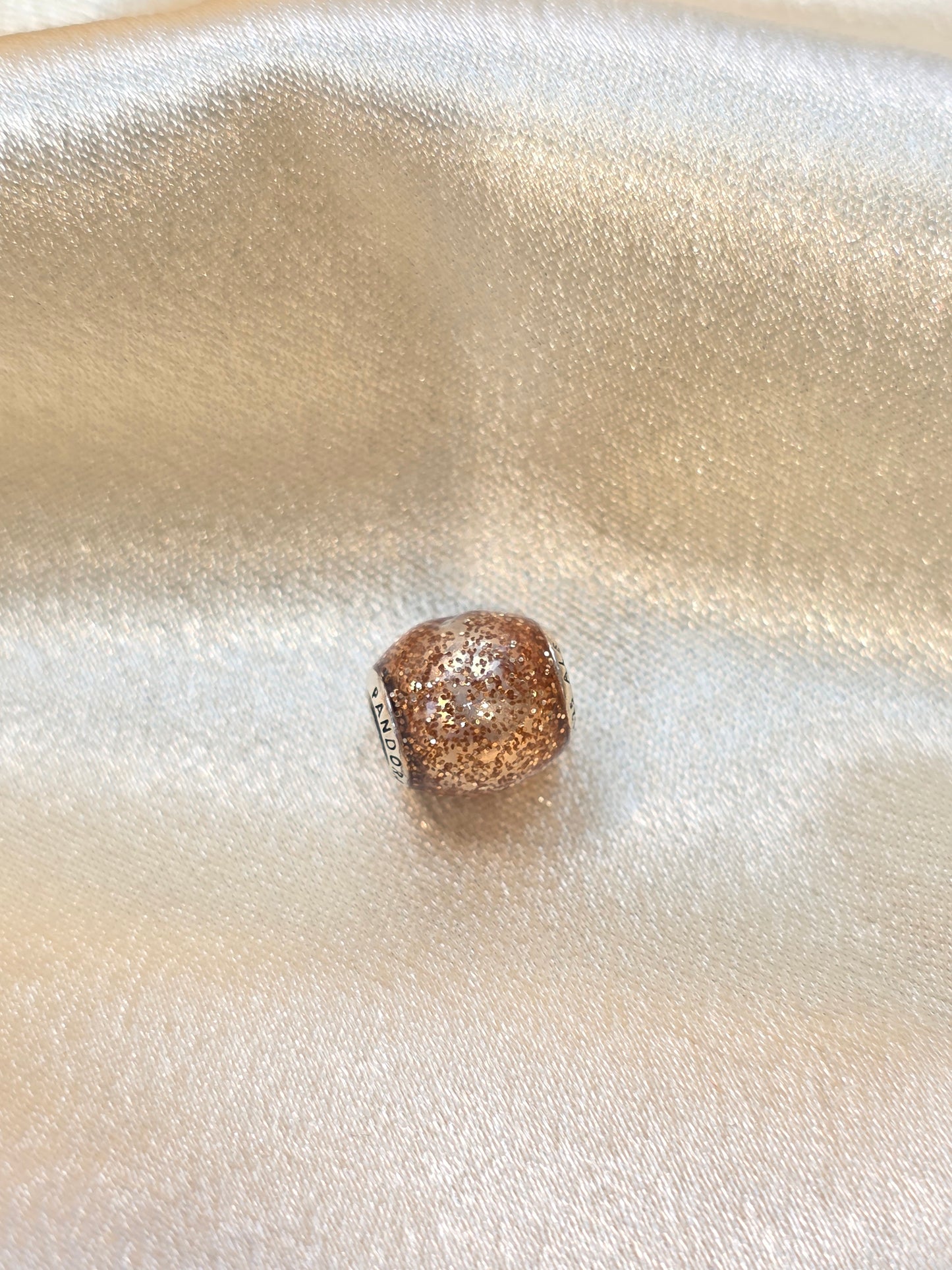 SPARKLING ROUND SPACER PANDORA CHARM PC203