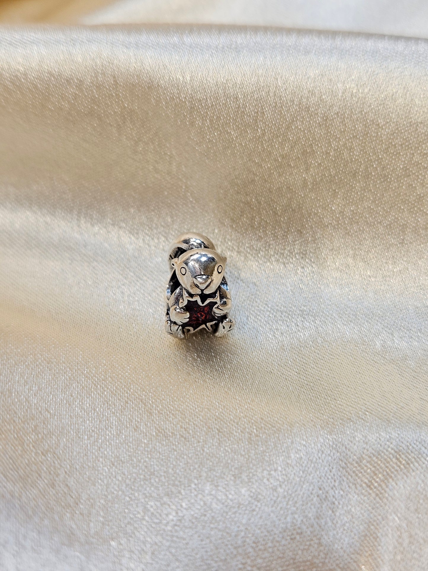 TEDDY BEAR BEAD PANDORA CHARM PC303