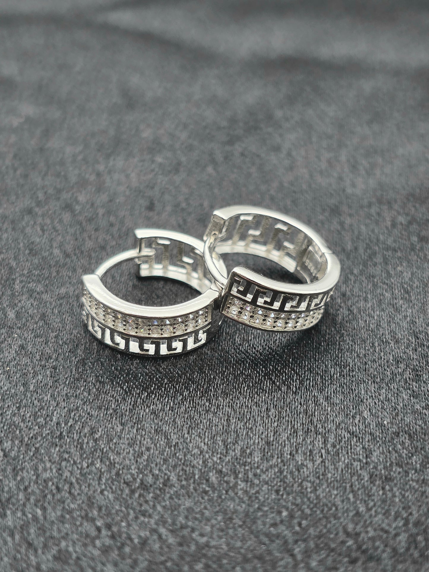 SILVER HOOPS GH130