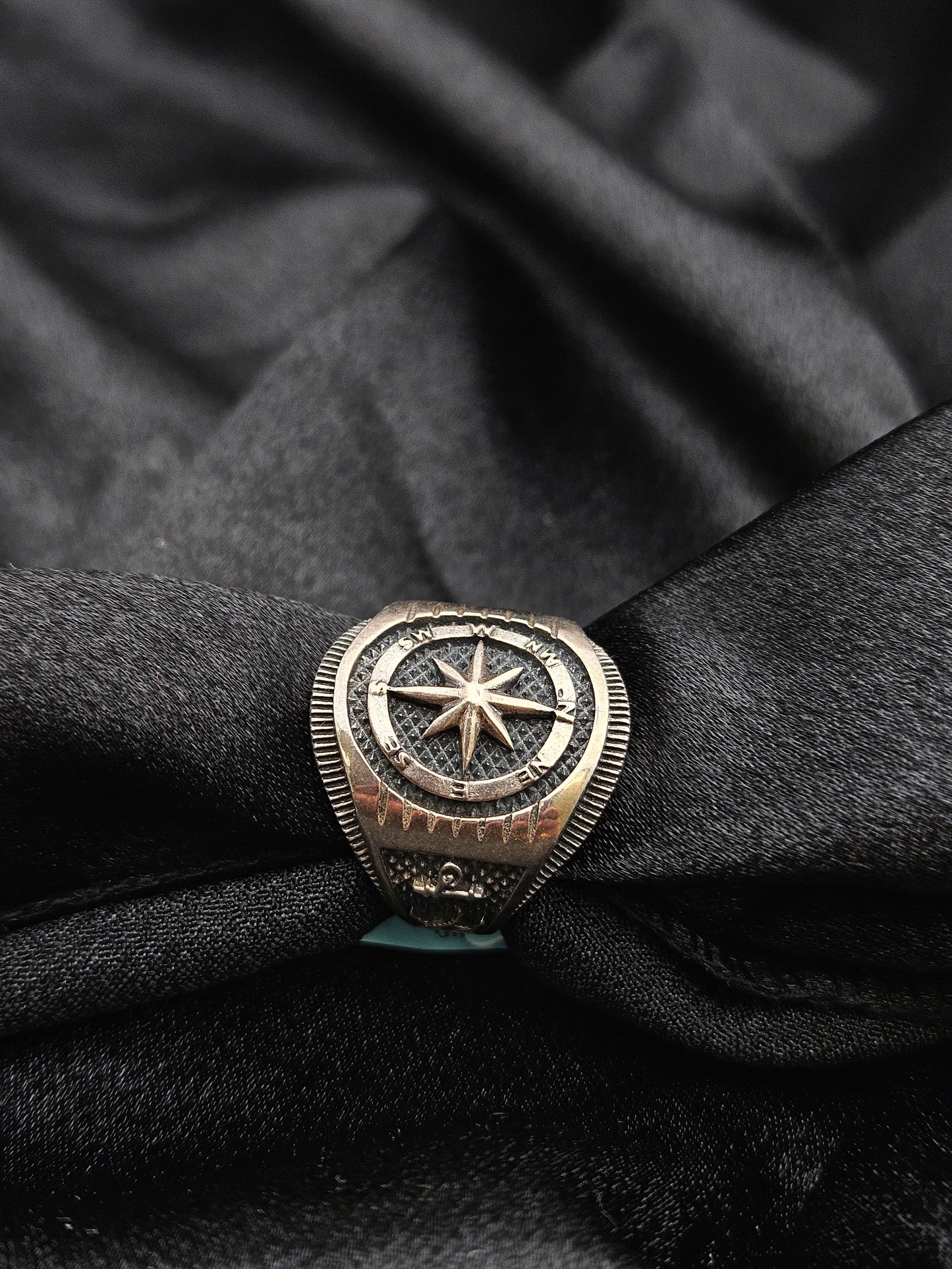 BOYS SILVER RING SIZE 10 BR011