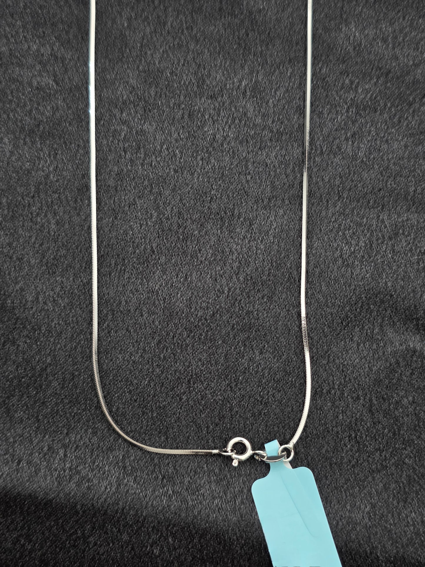 LADIES SILVER CHAIN 18INCH LC129