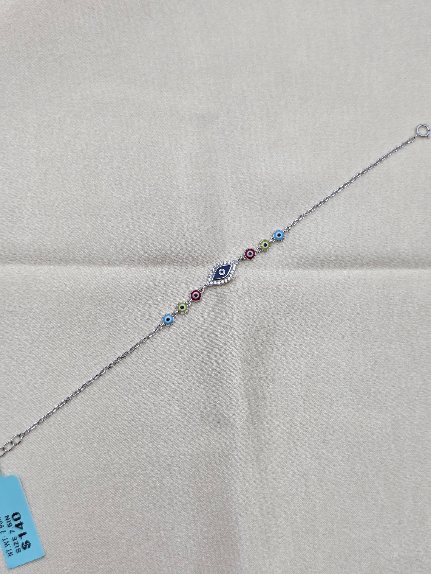 SILVER BRACELET 7.5 IN GB071