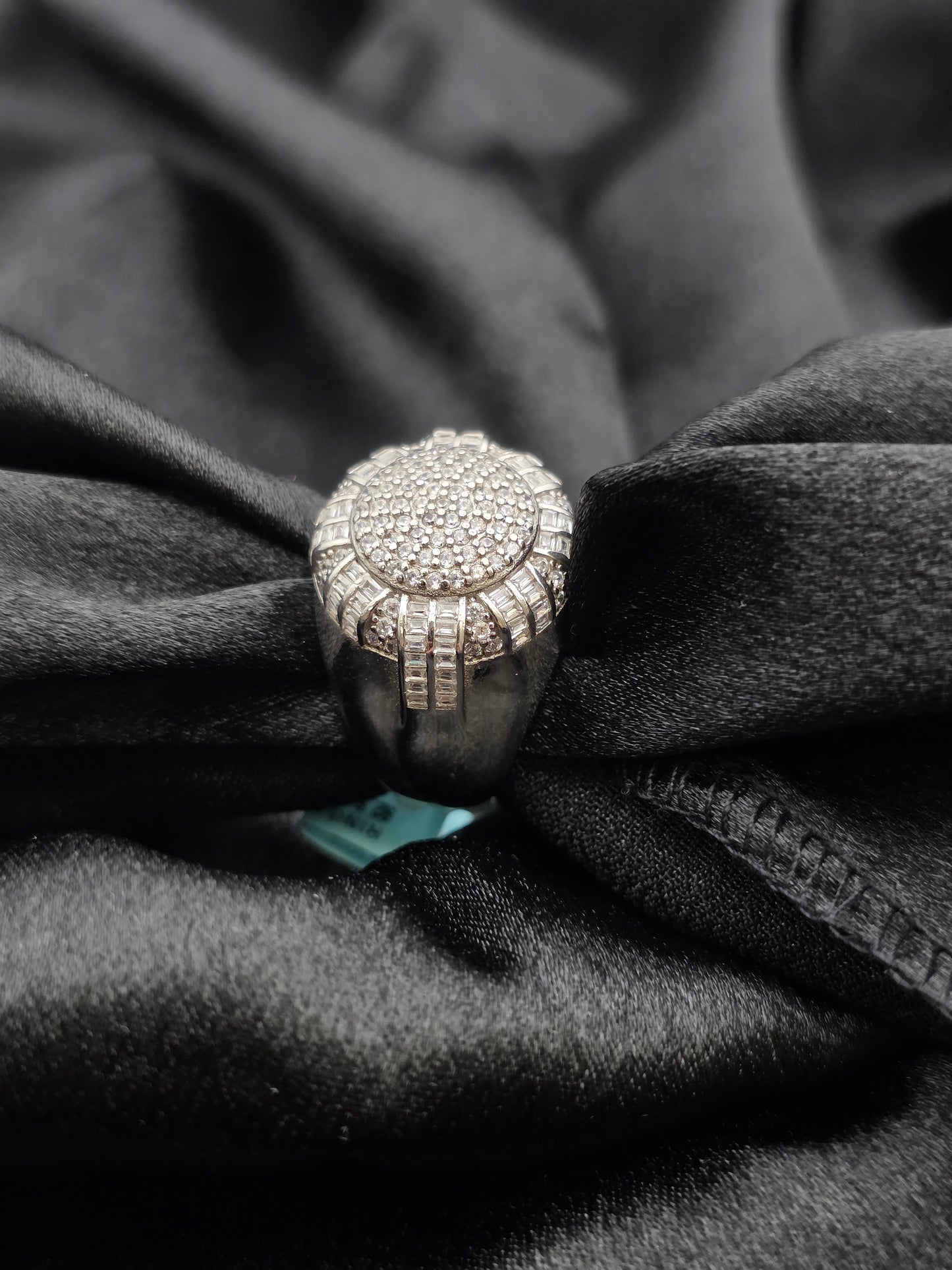 BOYS SILVER RING SIZE 10 BR005