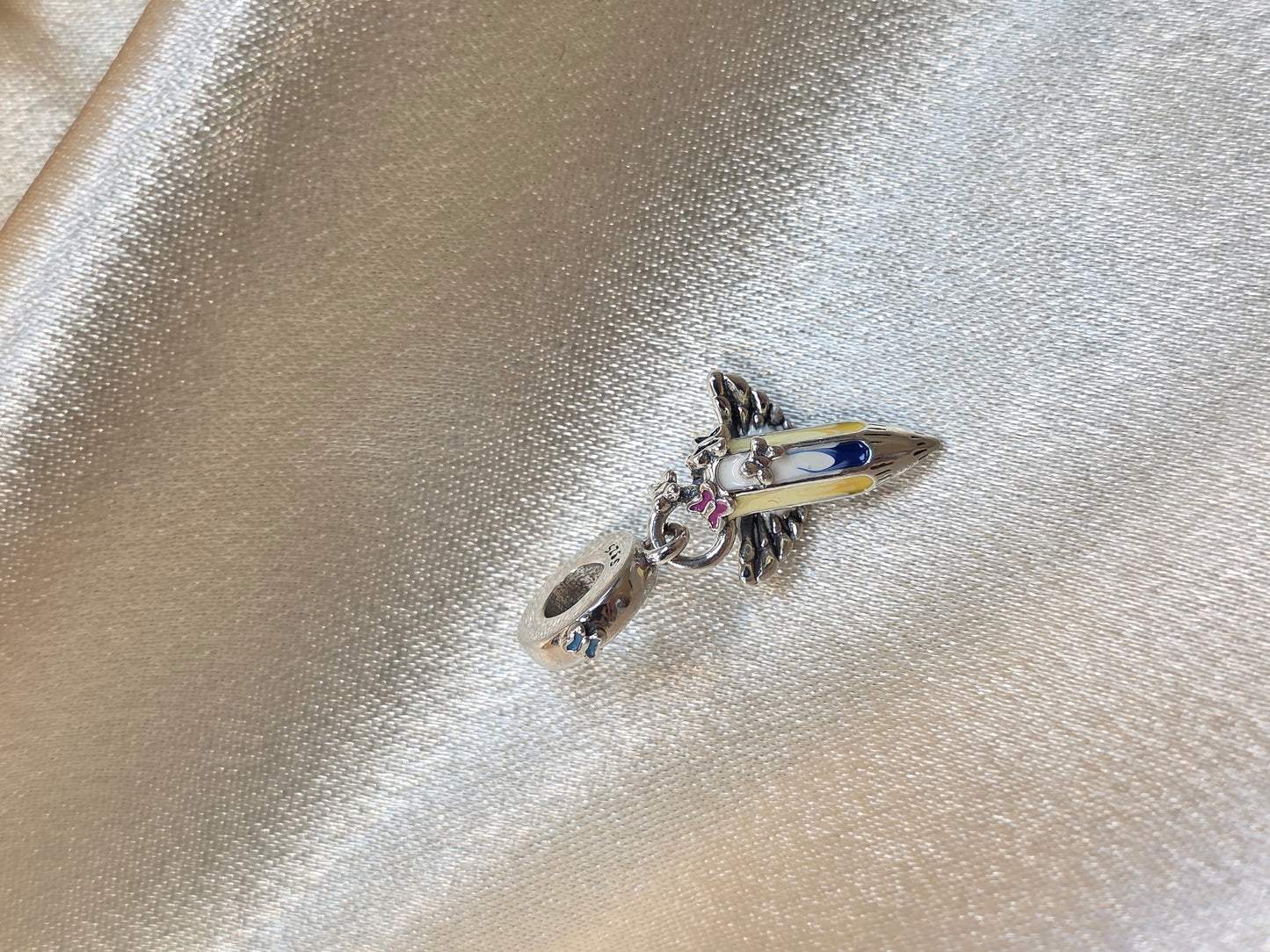 DREAMS OF THE FUTURE CRAYON DANGLE PANDORA CHARM PC098