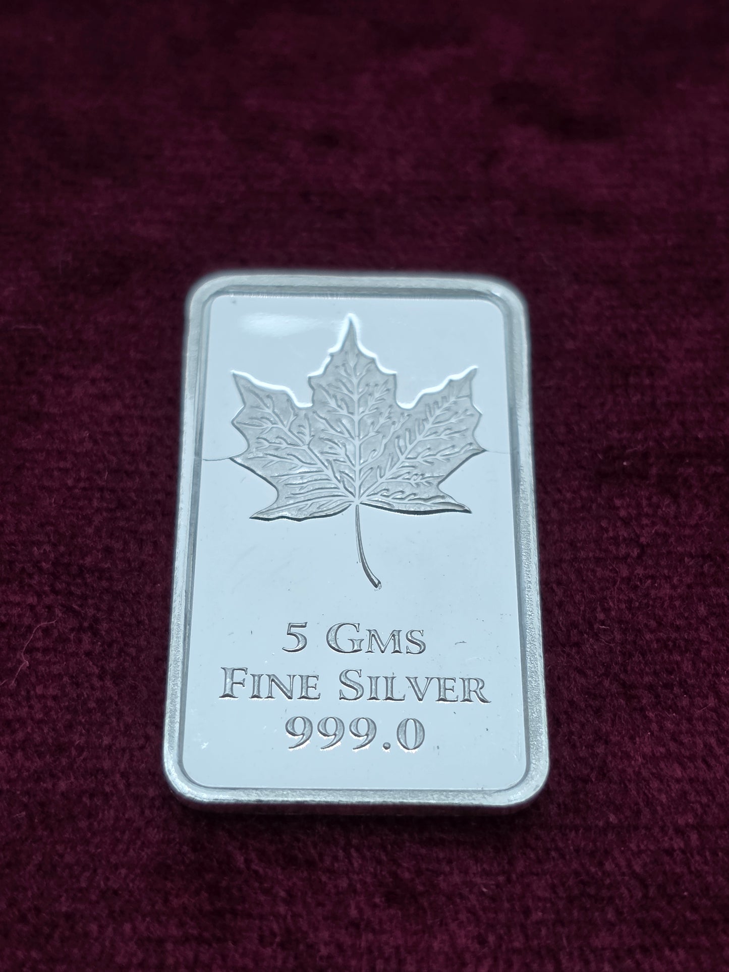PAMP SUISSE FORTUNA PURE SILVER BAR 5GM