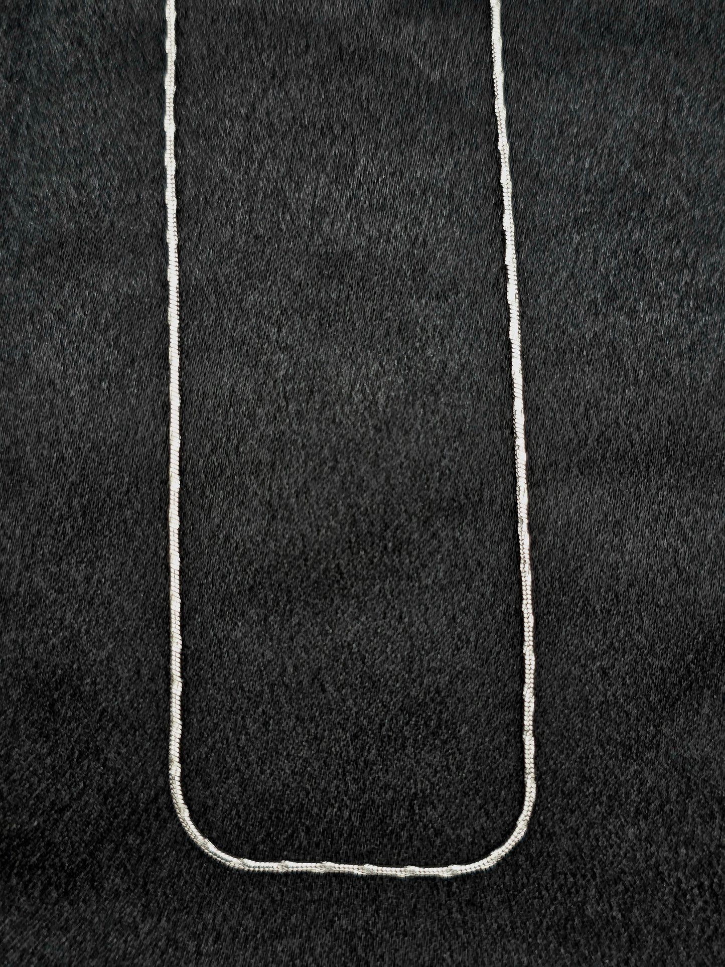 LADIES SILVER CHAIN 18INCH LC180