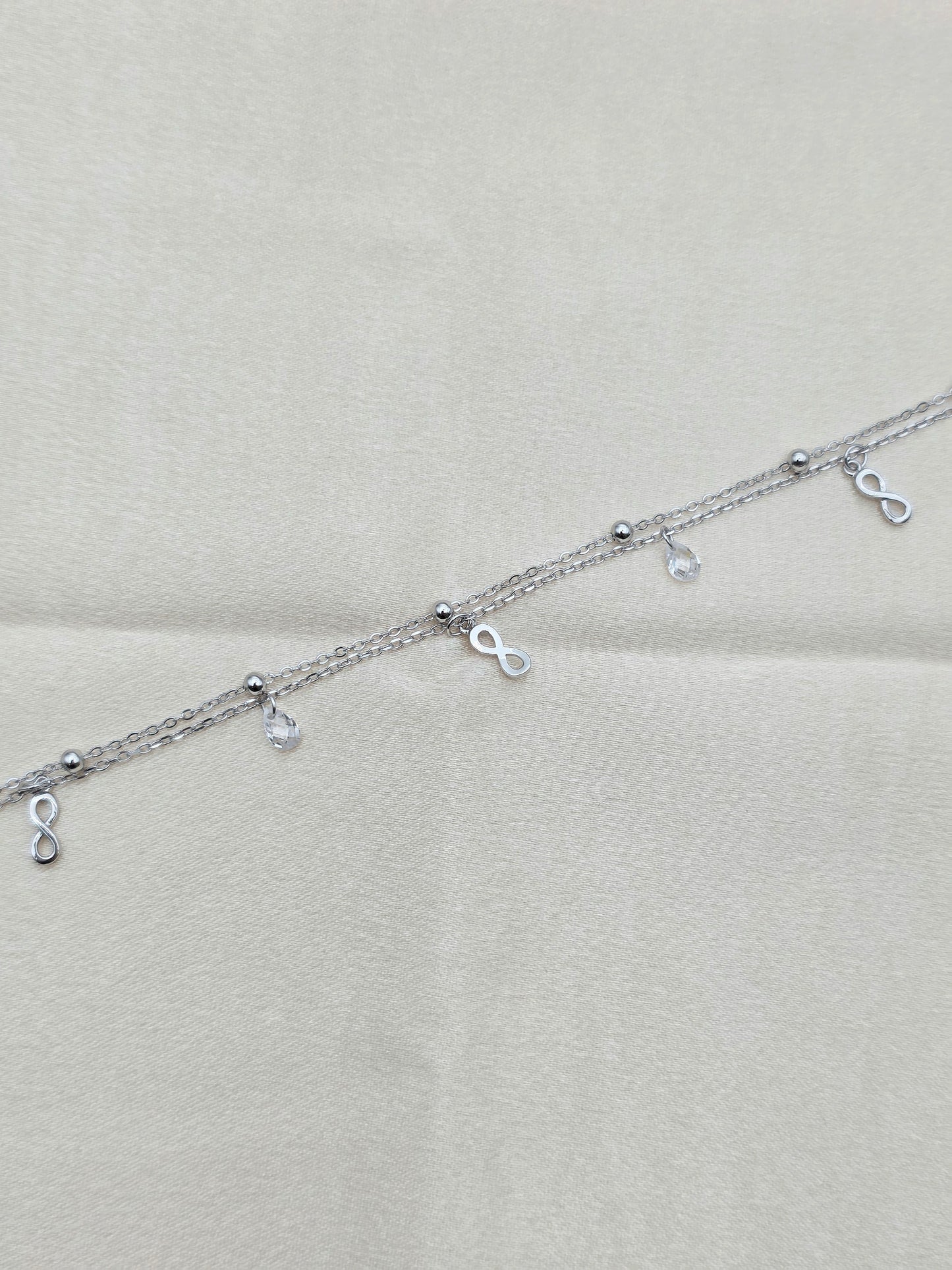 ITALIAN SILVER ANKLET SA039