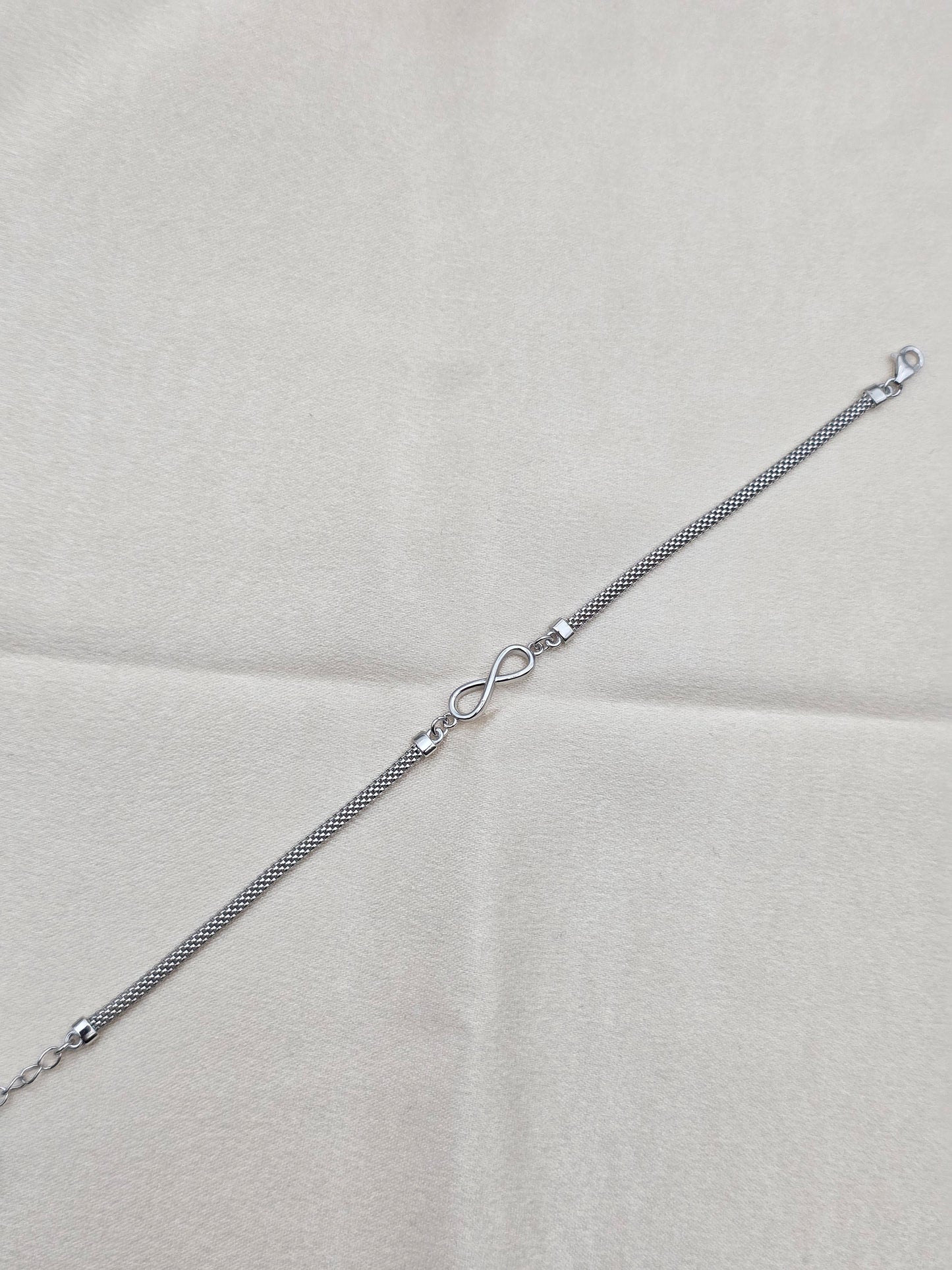 SILVER BRACELET 7.5 IN GB064