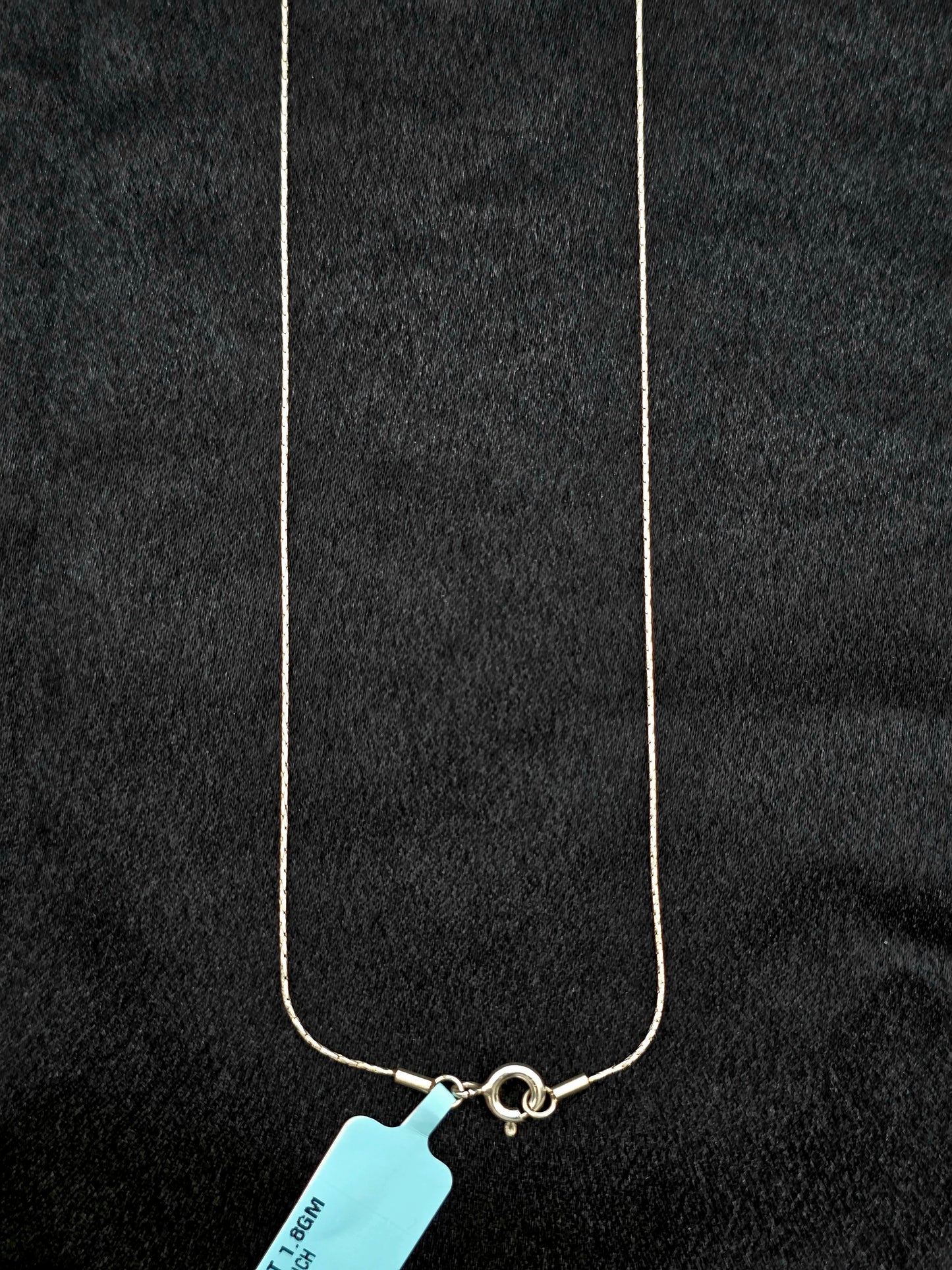 LADIES SILVER CHAIN 20INCH LC238