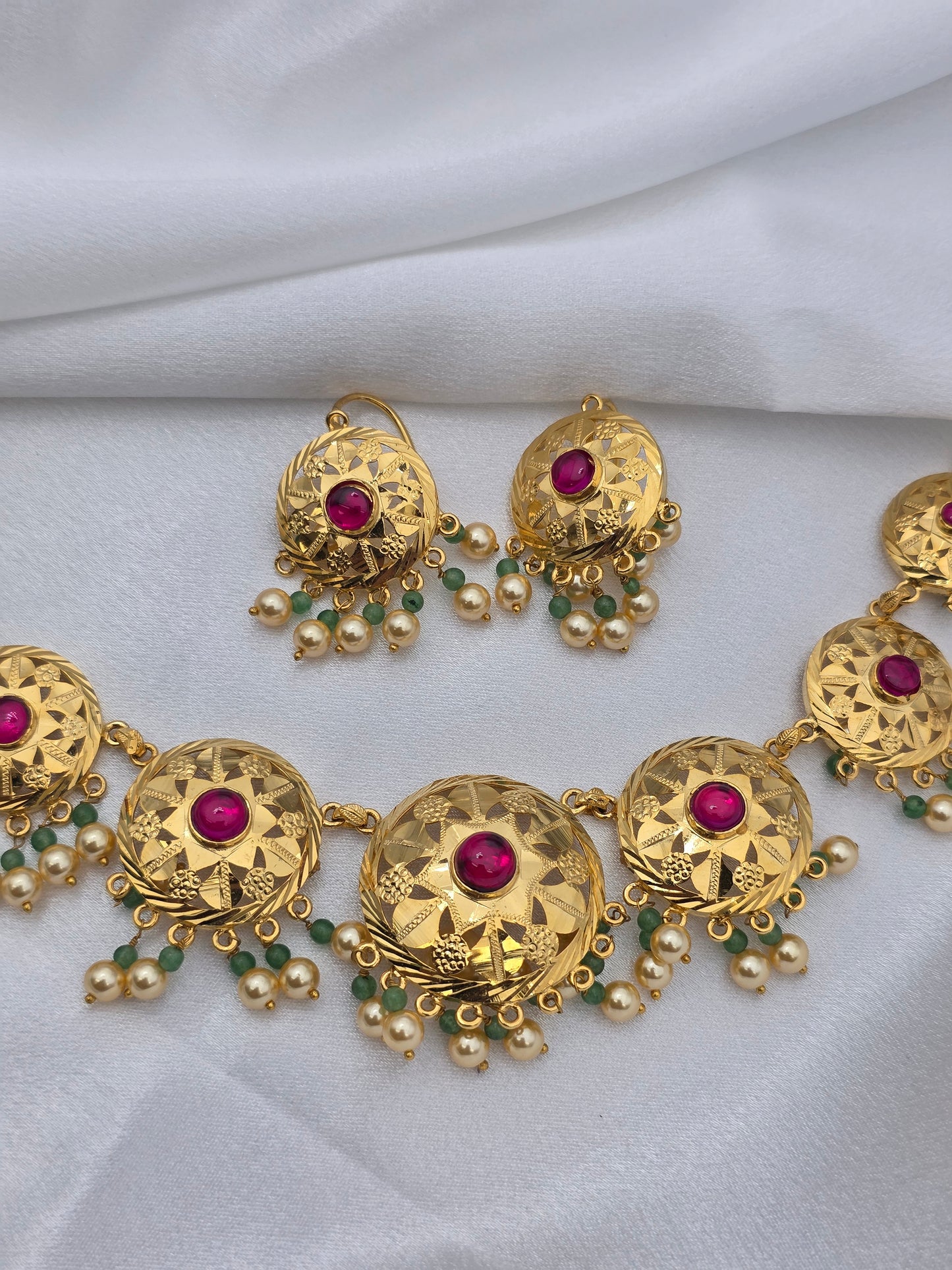 GOLD PLATED SILVER SET GPI132