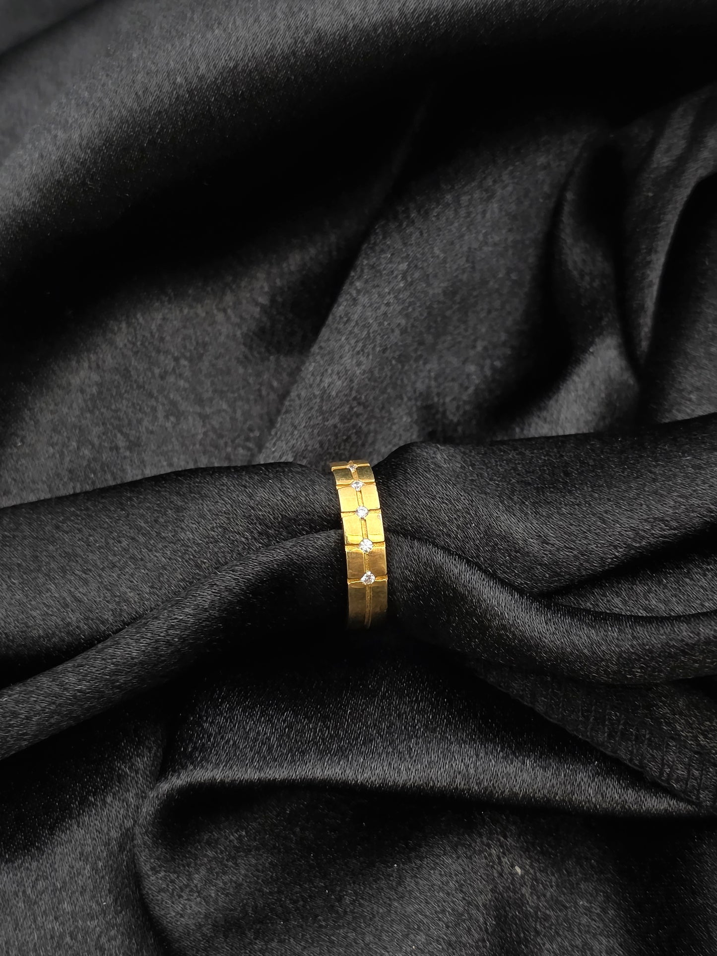 GOLDPLATED BAND SIZE 7 GR471