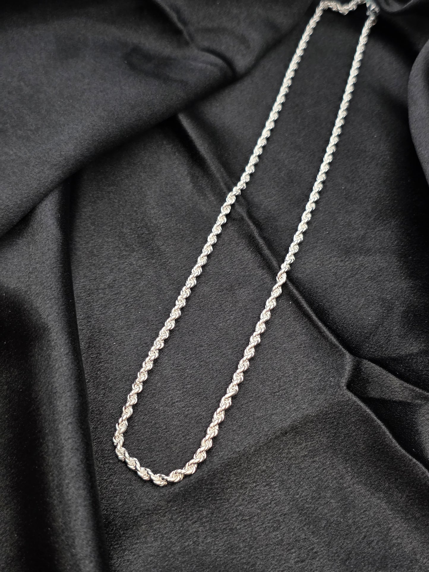 BOYS SILVER CHAIN 20INCH BC019