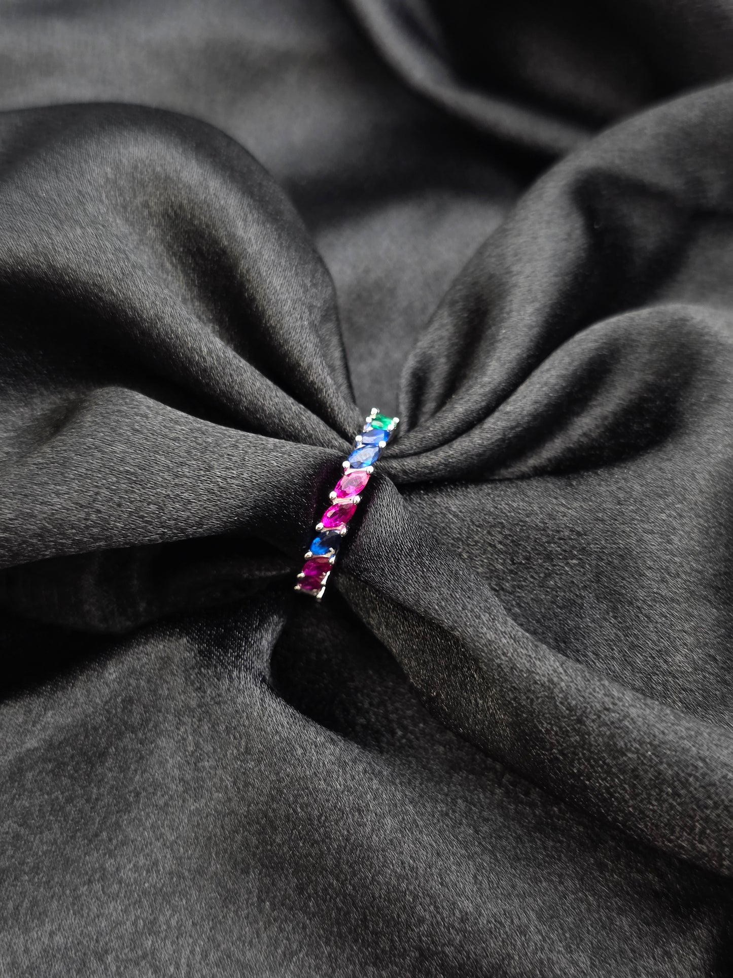 SILVER RING SIZE 8 GR174