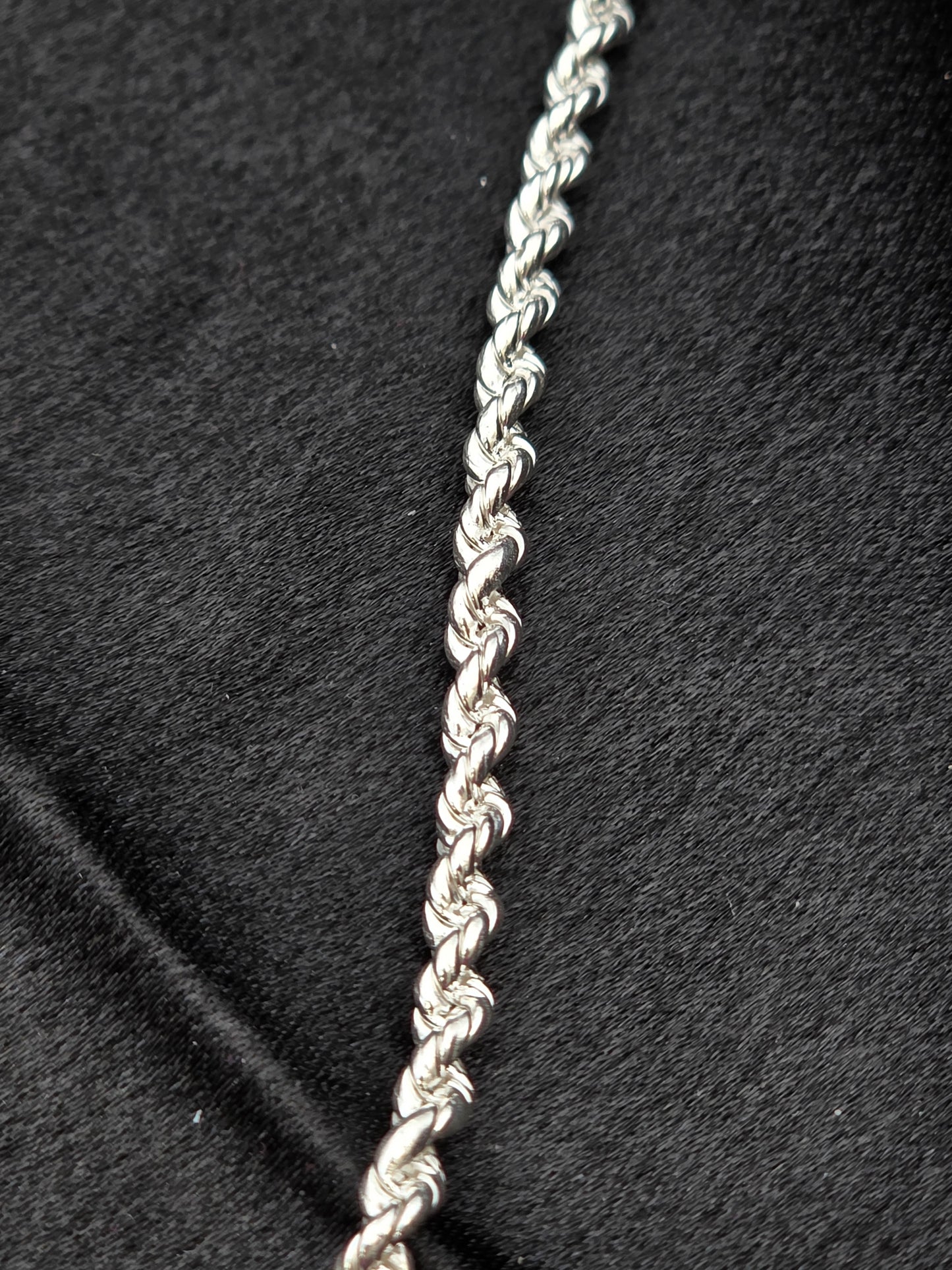 BOYS SILVER CHAIN 20INCH BC019