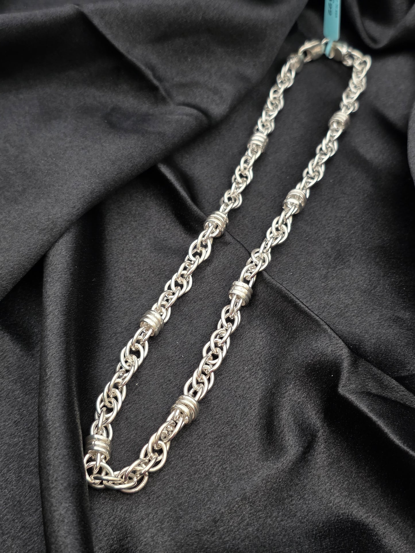 BOYS SILVER CHAIN 20INCH BC004