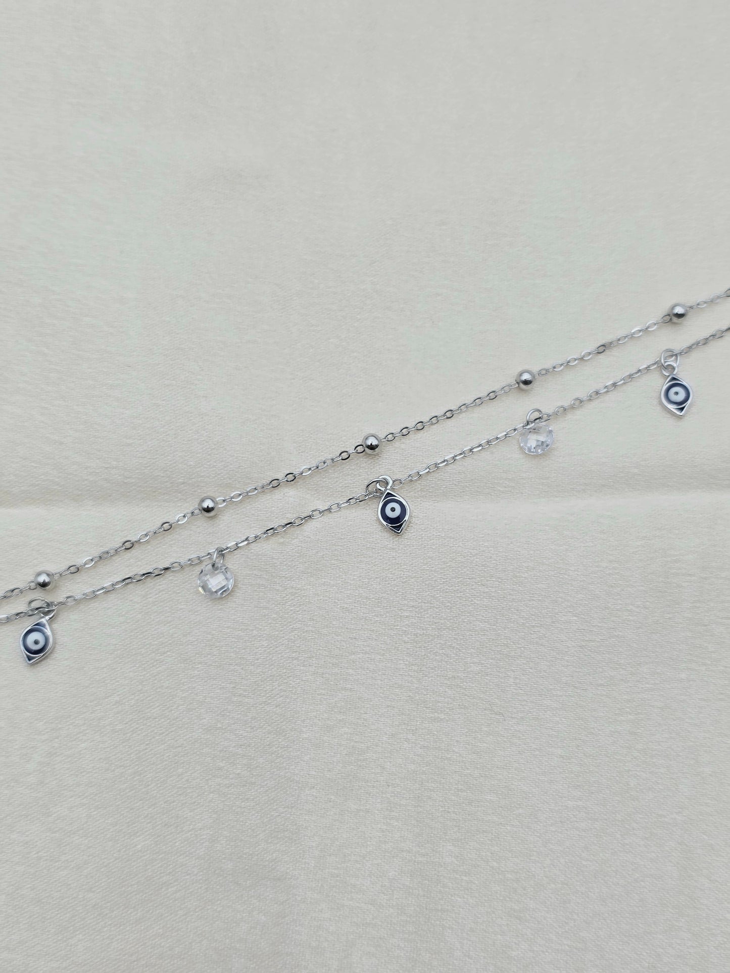 ITALIAN SILVER ANKLET SA045