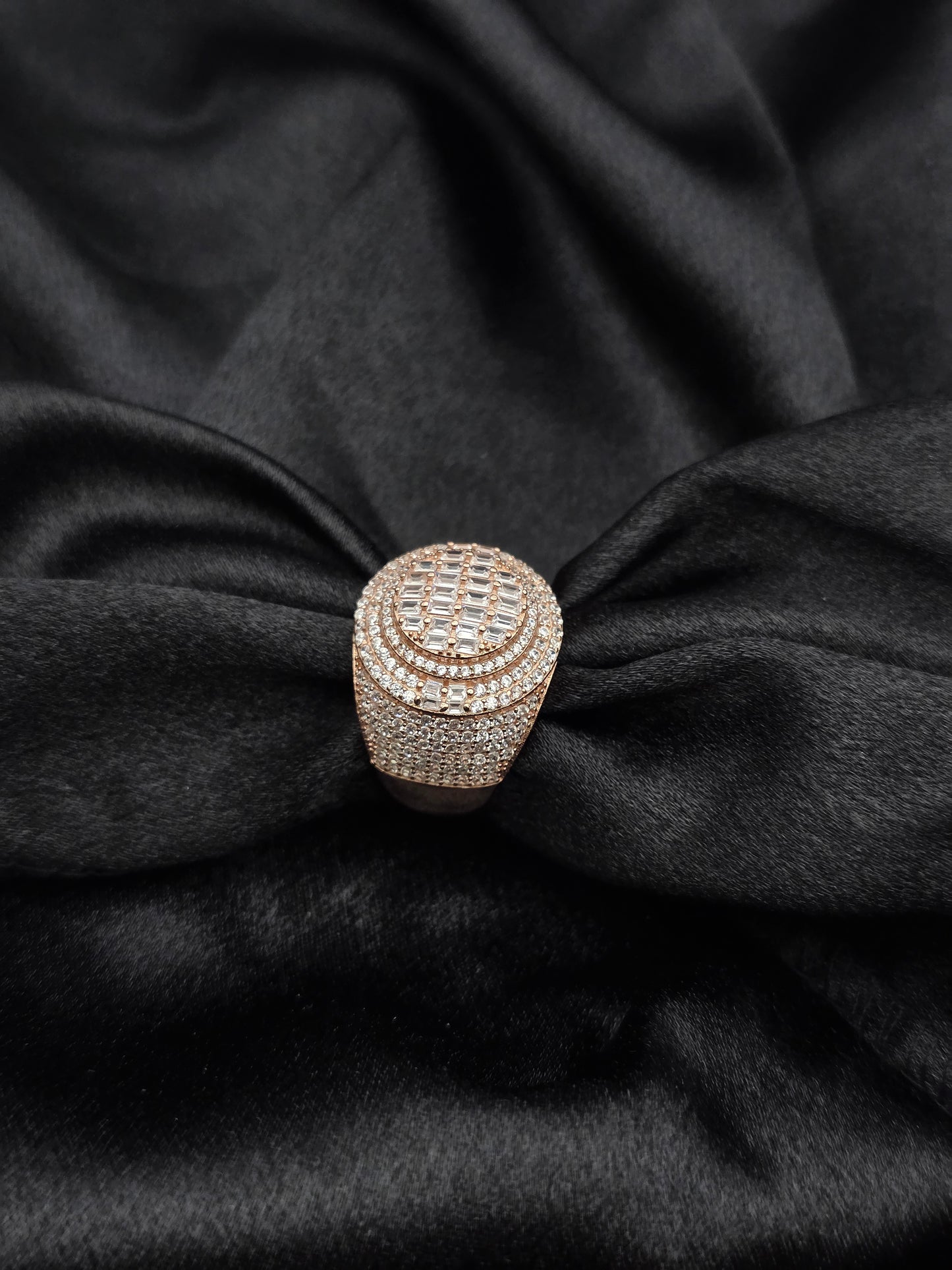 BOYS SILVER RING SIZE 10 BR001