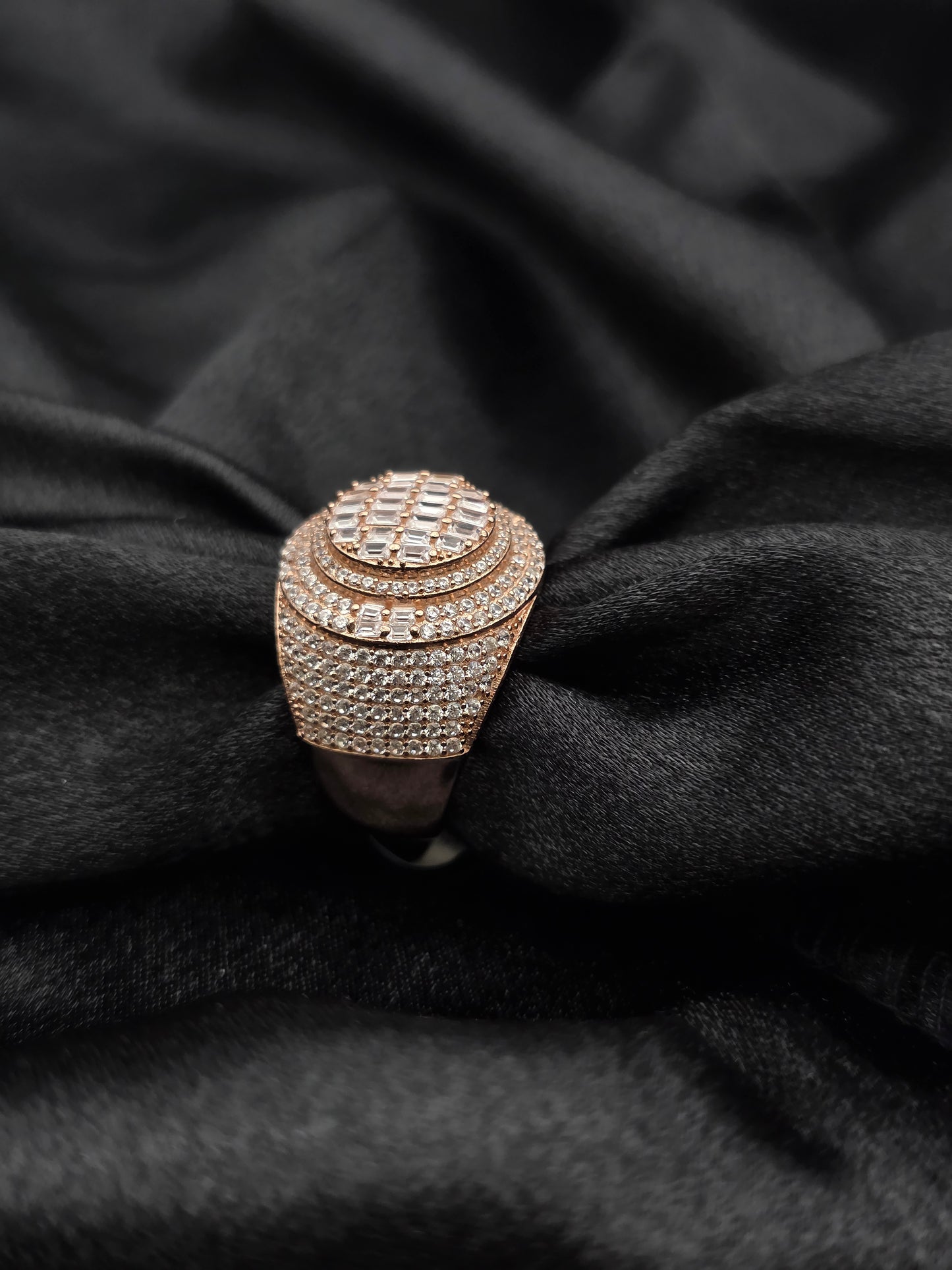 BOYS SILVER RING SIZE 10 BR001