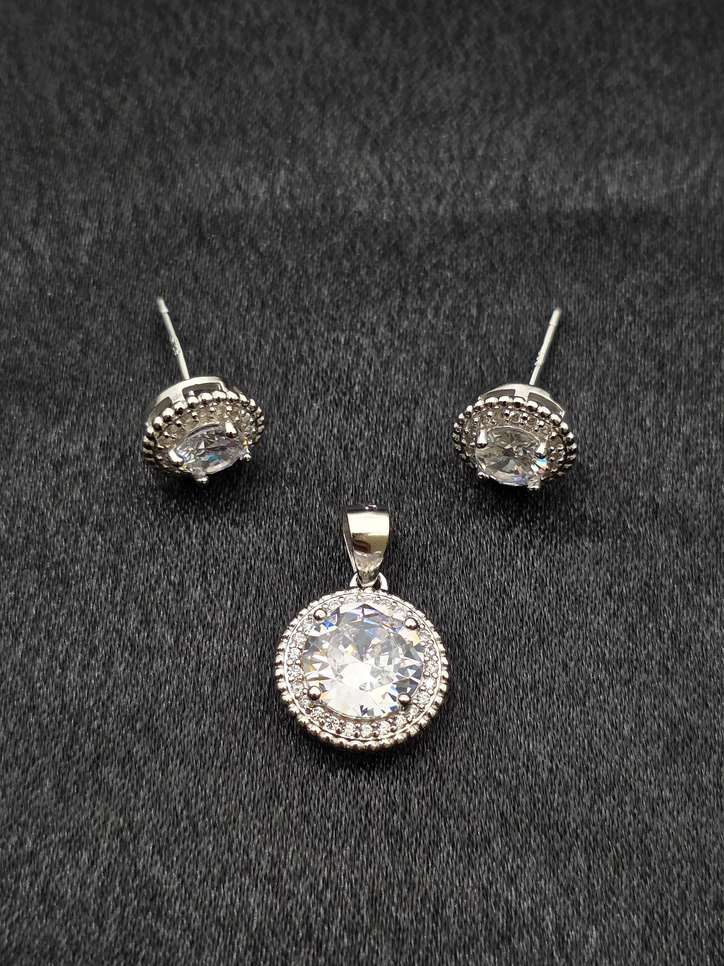 SILVER PENDANT SET PS065