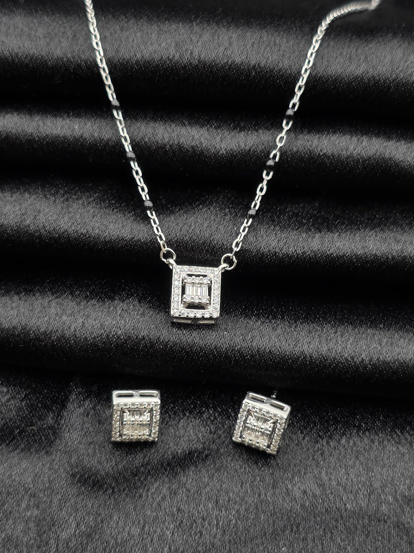 SILVER MANGAL SUTRA PS086