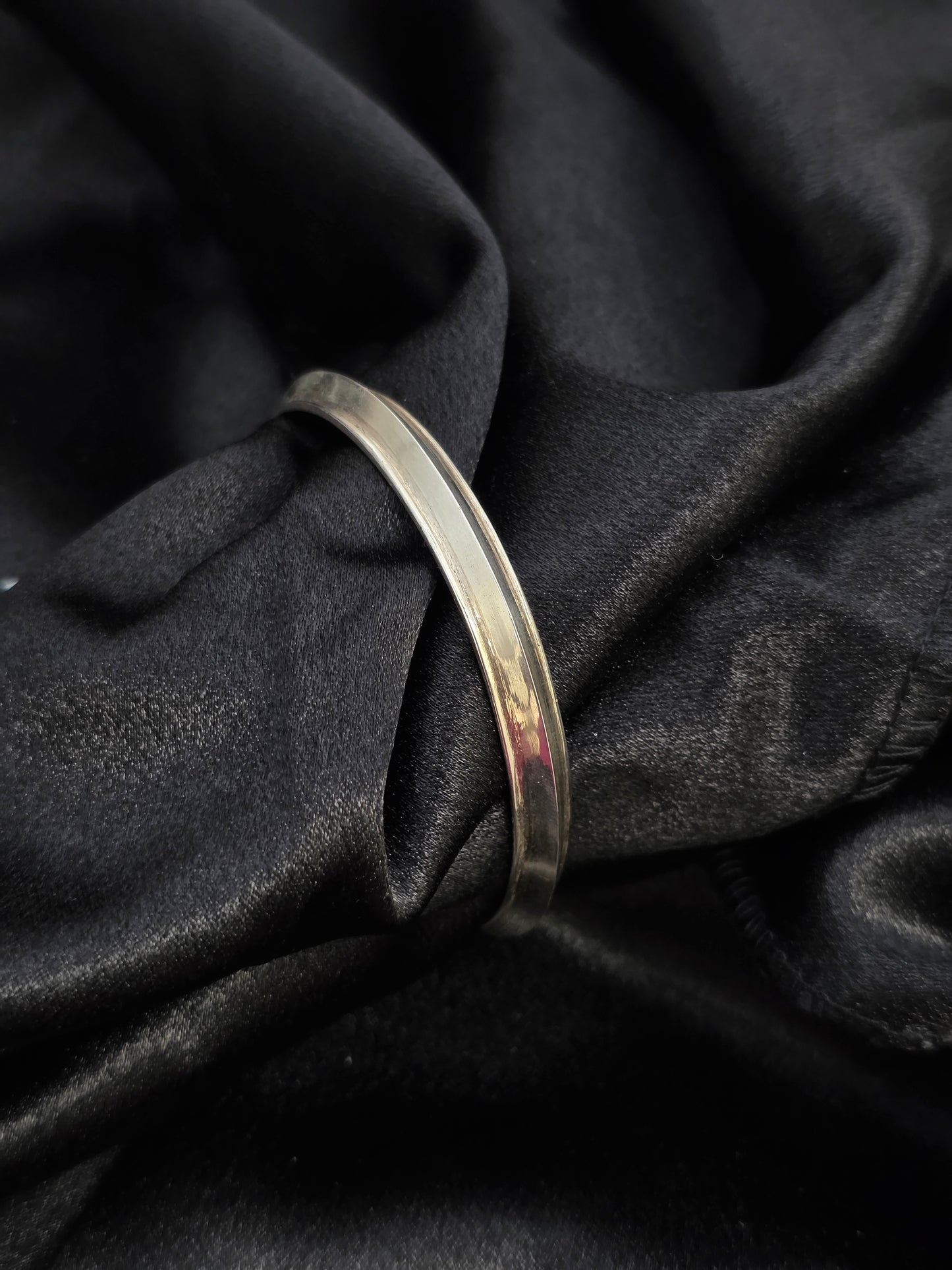 PURE SILVER PLAIN KADDE 2.2 INCH PK042