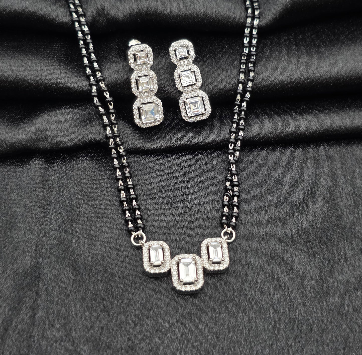 SILVER MANGLASUTRA PS036