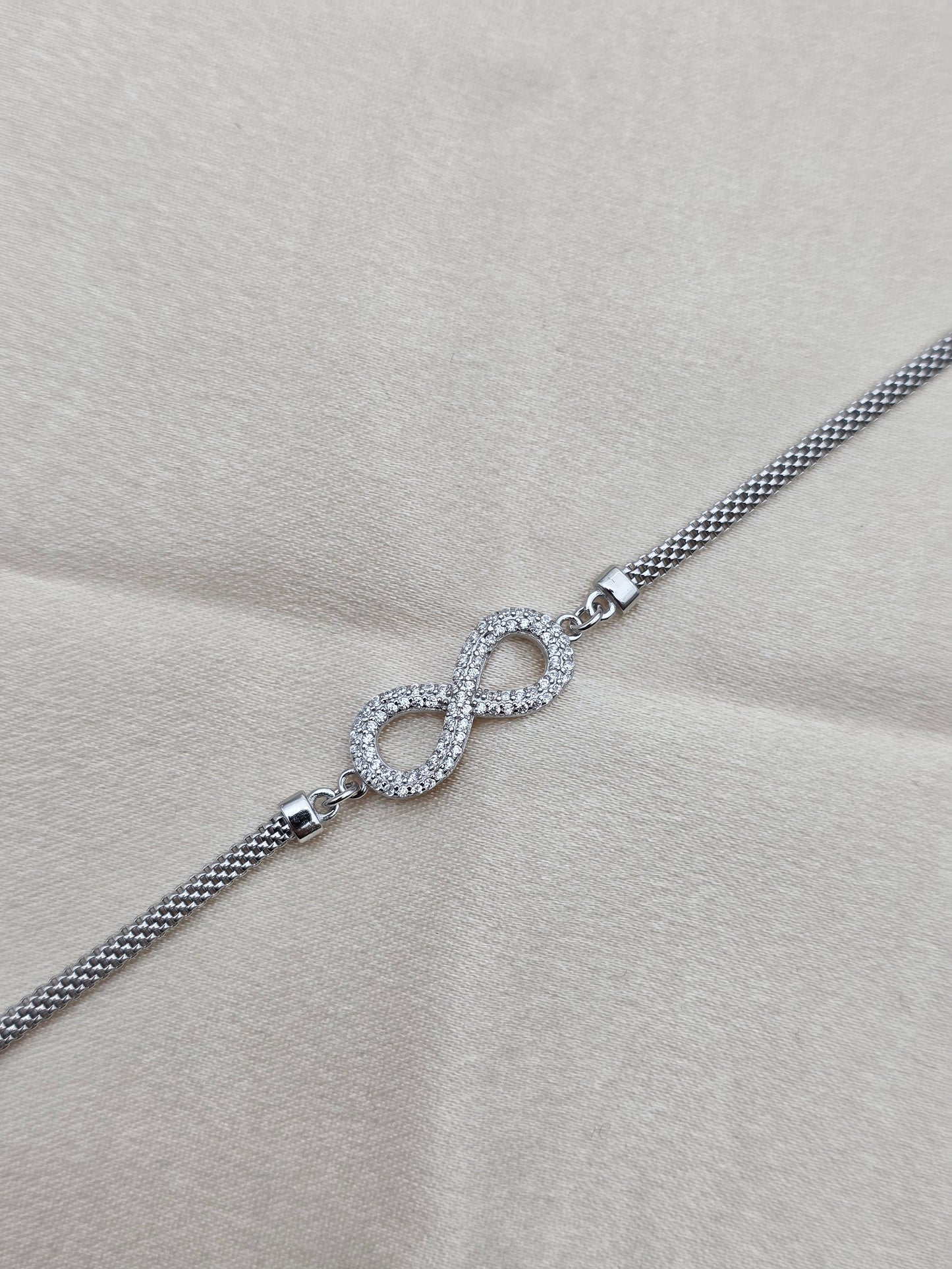 SILVER BRACELET 7.5 IN GB064