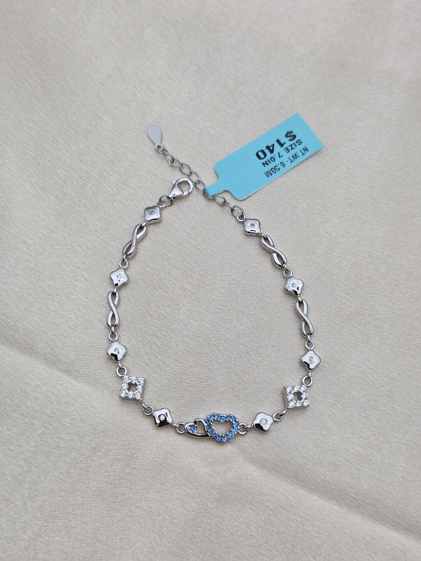 SILVER BRACELET 7.0 IN GB110
