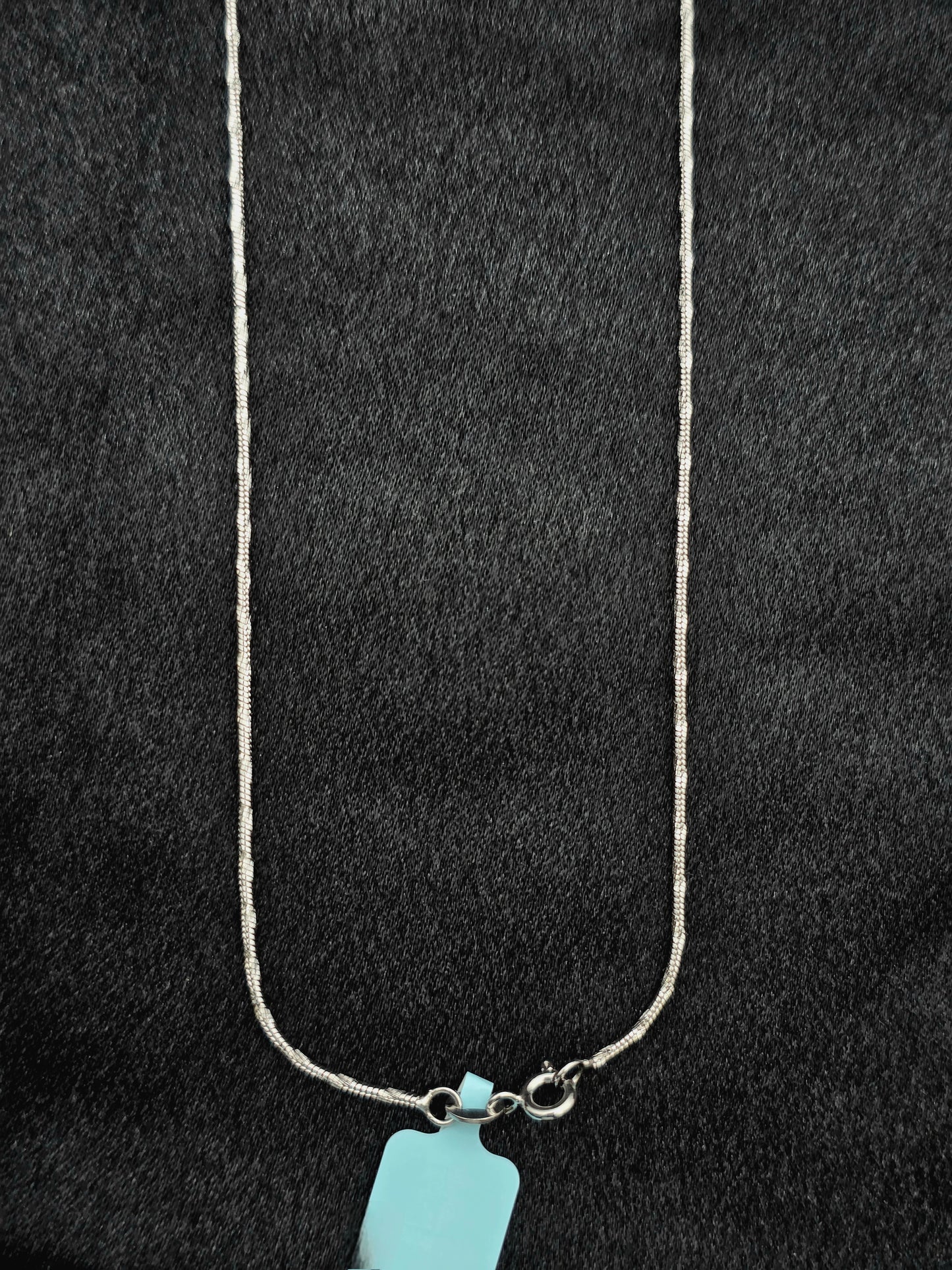 LADIES SILVER CHAIN 18INCH LC180
