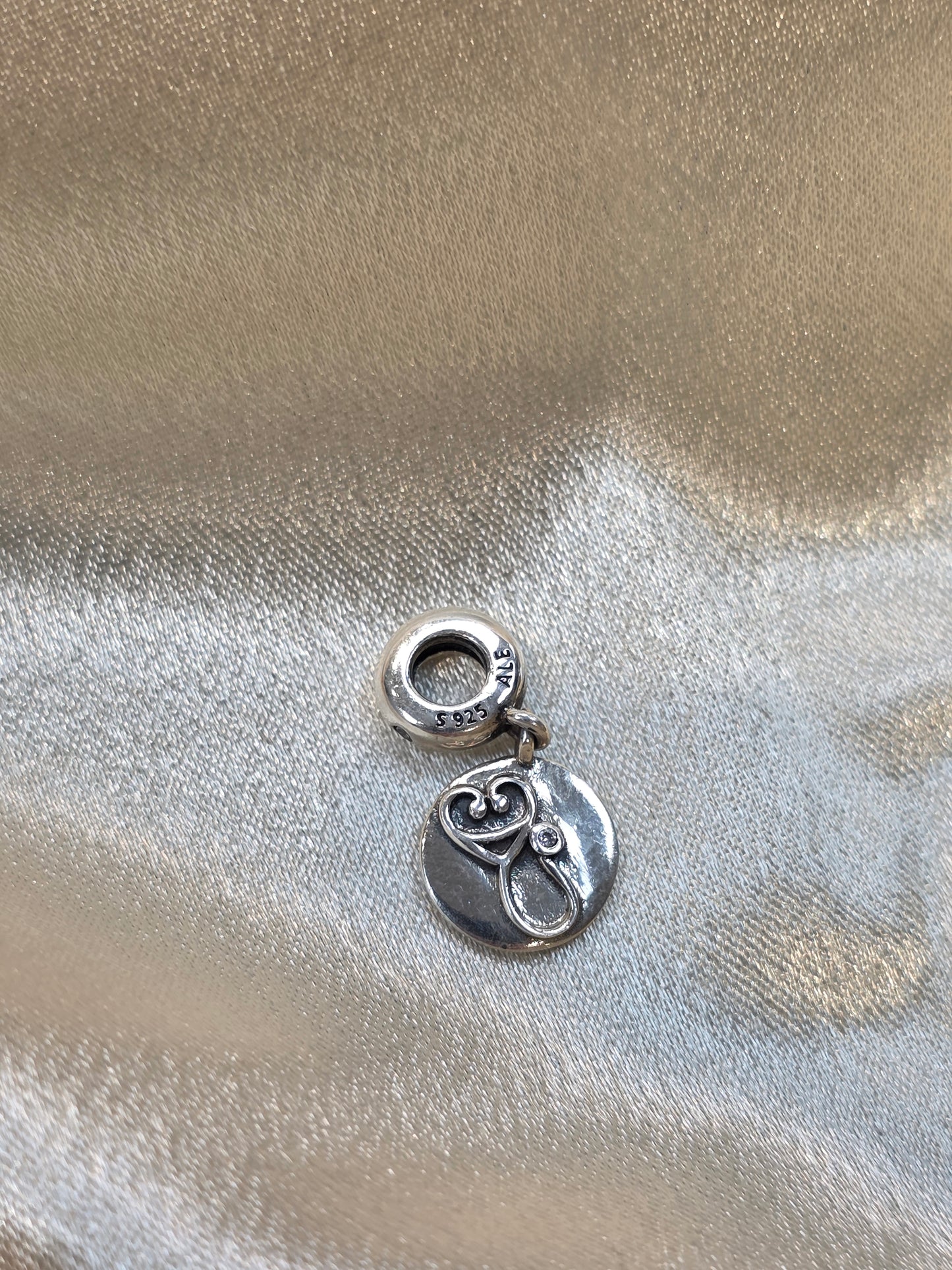 STETHOSCOPE DANGLE PANDORA CHARM PC005